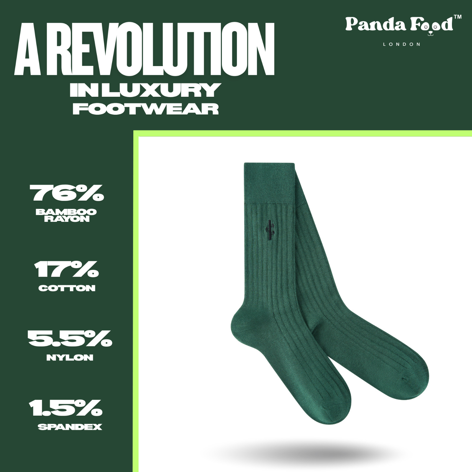 Luxury Bamboo Rayon Ribbed Mens Dress Socks Multipack Work Office