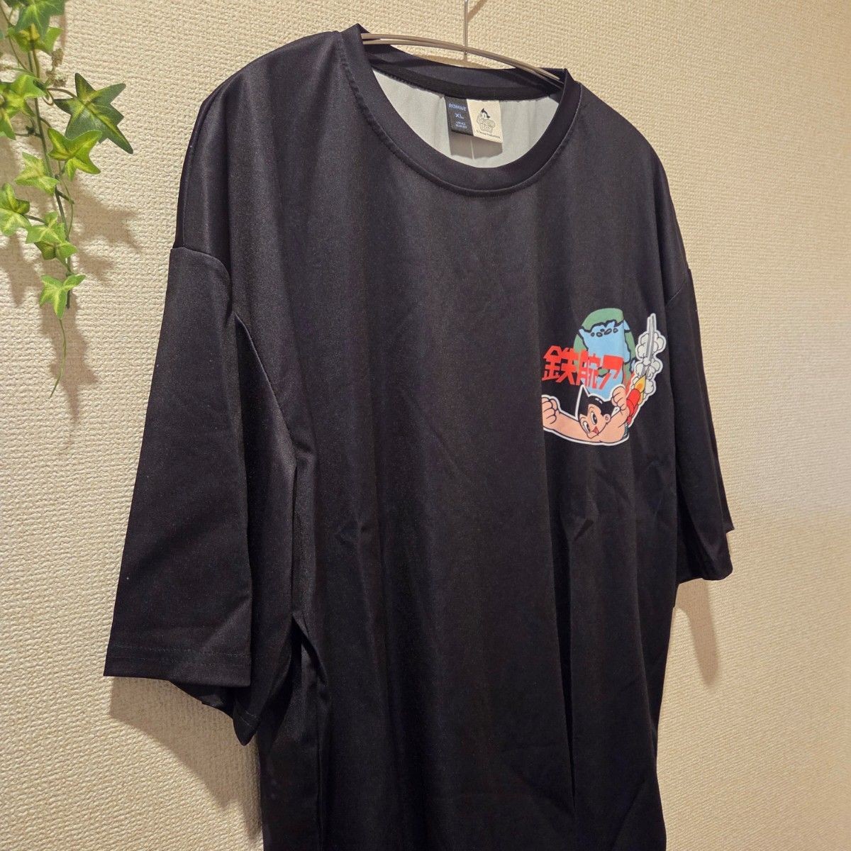 Astro Boy Mighty Atom Graphic T-Shirt XL Black Osamu Tezuka Anime
