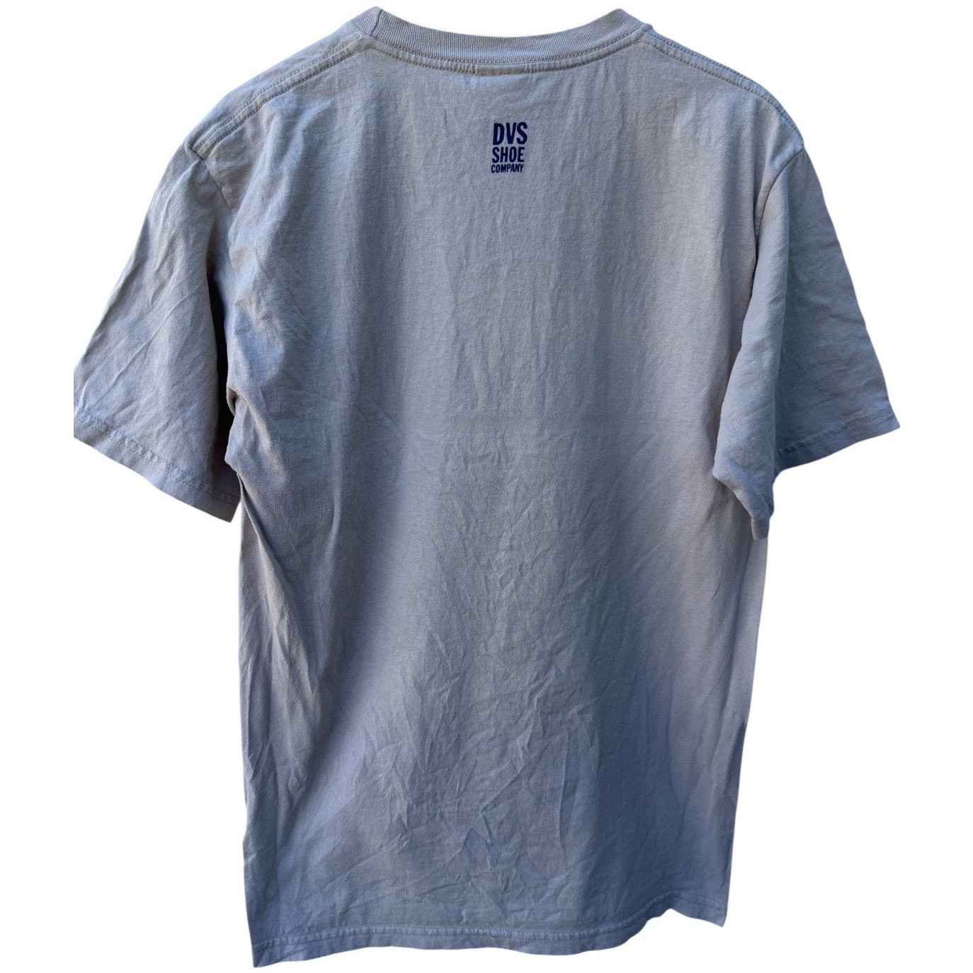 DVS Skate T Shirt Mens Large Beige Graphic Logo Streetwear