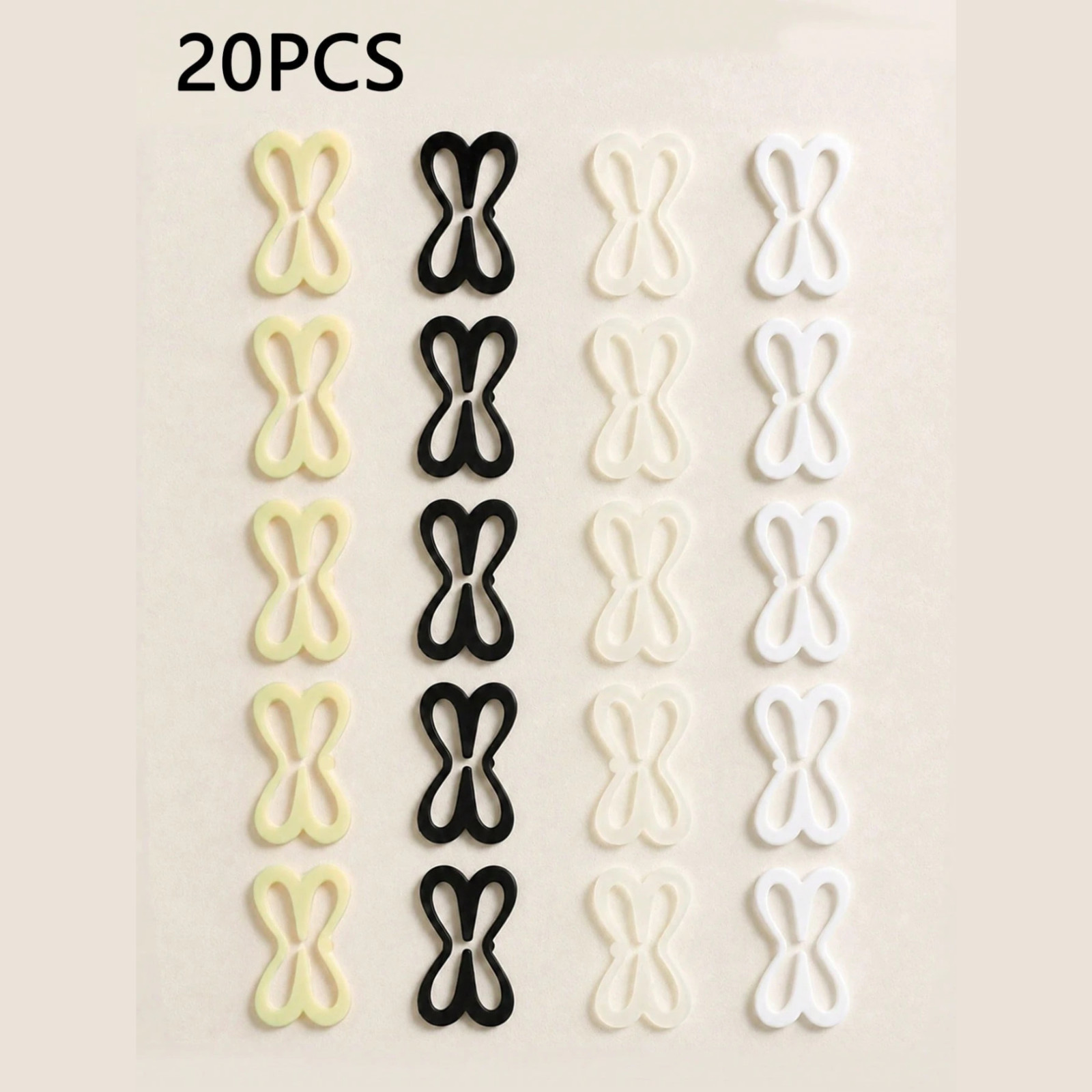 Bra Strap Clips Racerback Converter Dragonfly Anti-Slip Cross Back Holder 4-20pc