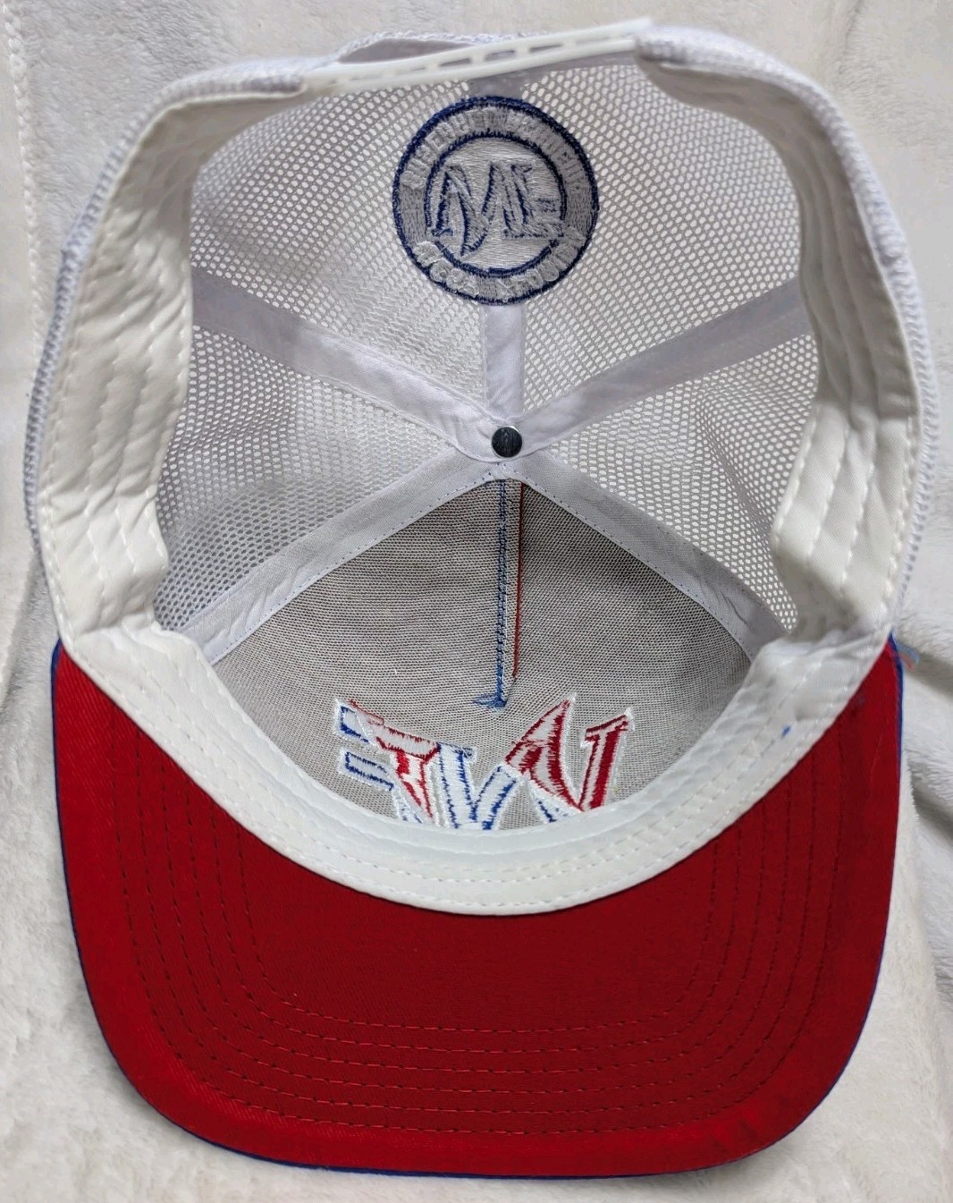 West Florida Baseball Academy Baseball Hat Red White And Blue