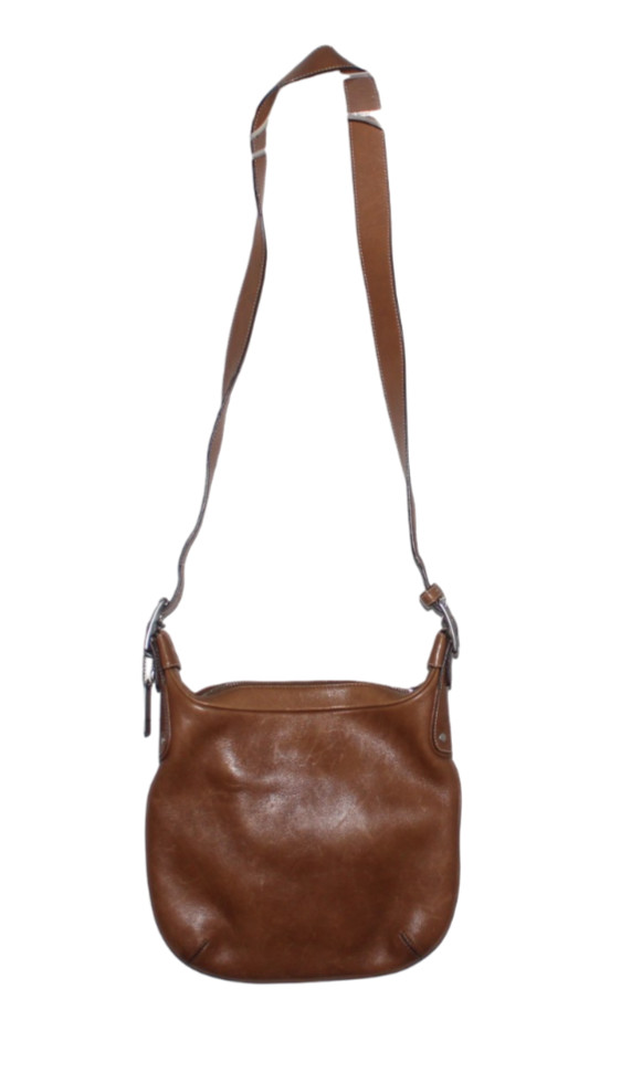 Vintage Coach Brown Leather Shoulder Bag M2S-6676– Classic Style