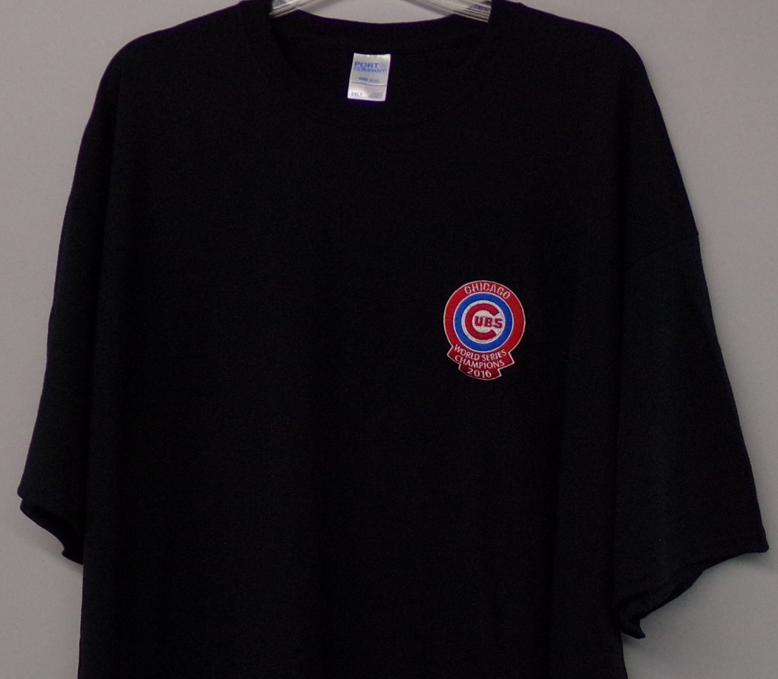 Chicago Cubs 2016 World Series Champs Embroidered T-Shirt S – 6XL, LT-4XLT New