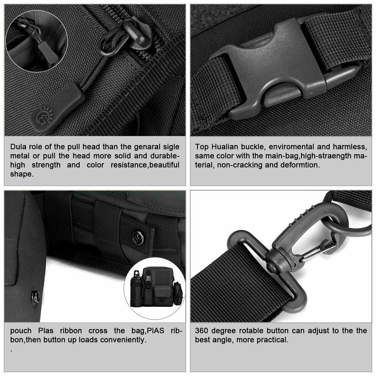 Small Messenger Bag Shoulder Bag Tactical Crossbody Casual Pack Travel Sport Men