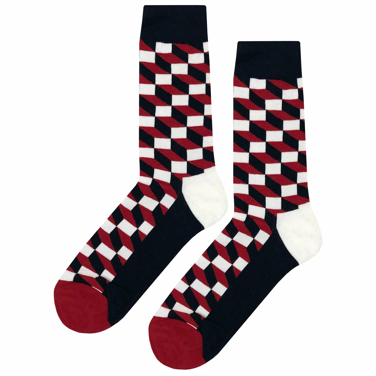 NWT Modern Barber Dress Socks Novelty Men 8-12 Multicolor Crazy Fun Sockfly