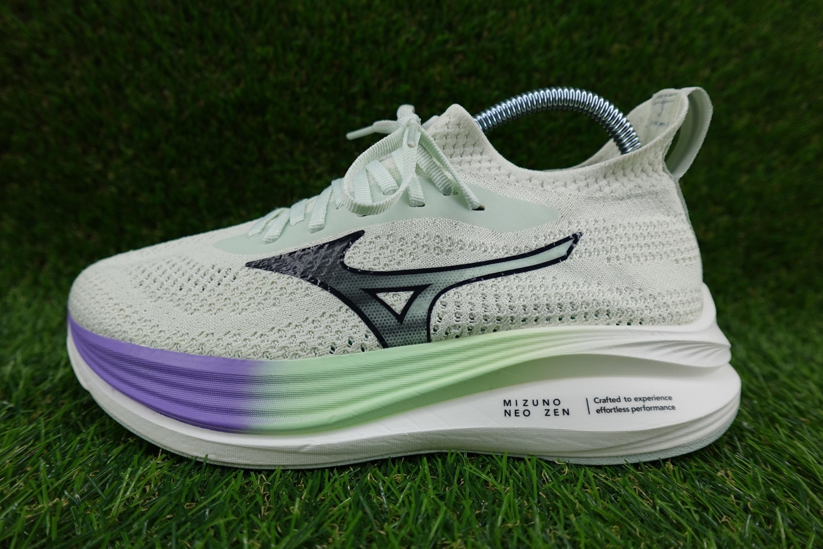 Mizuno Neo Zen Shoes Womens Sz 8.5 Hint Mint India Ink Running Athletic Sneaker