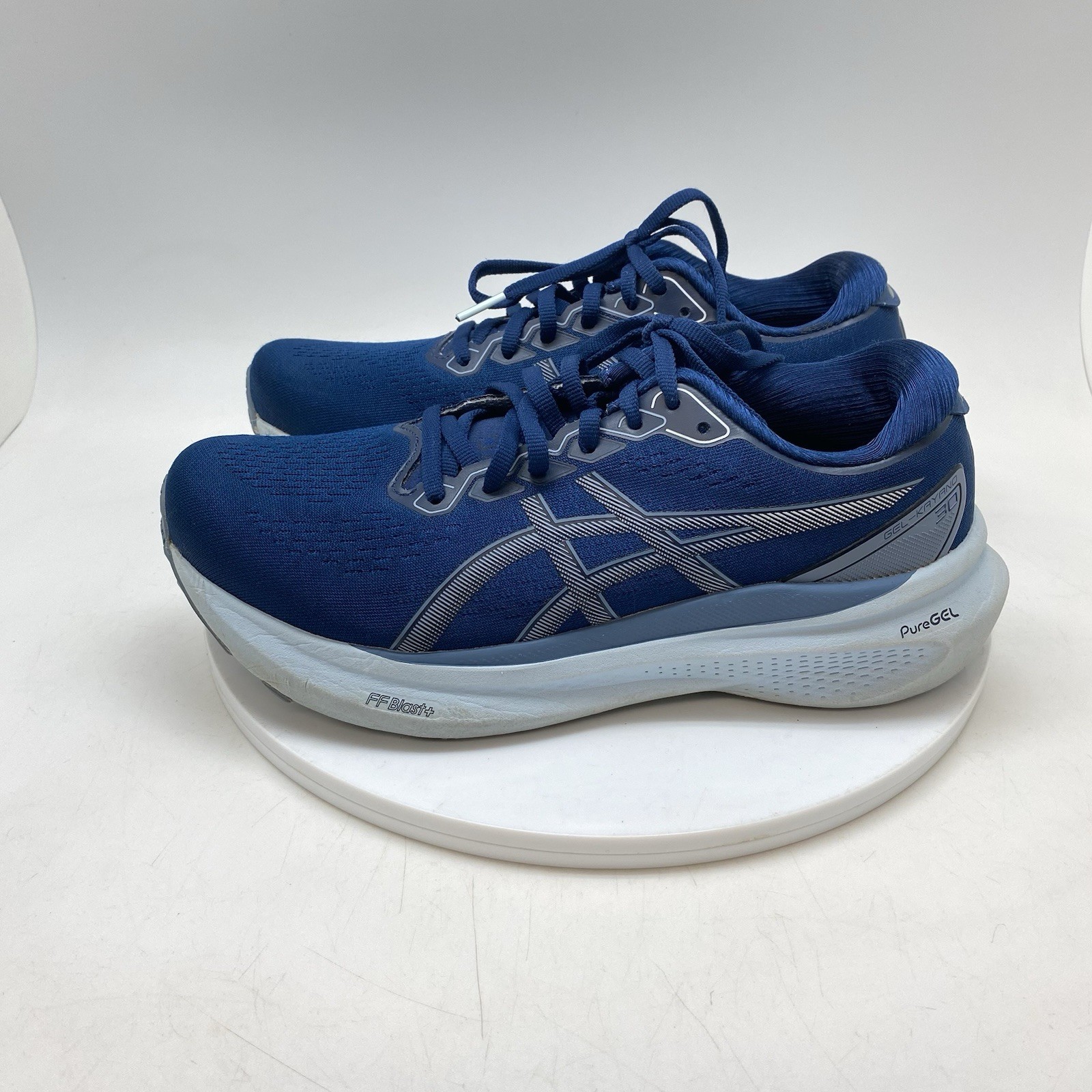 Asics Sneakers Womens 8.5 Gel Kayano 30 1012B357 Blue Running Athletic Shoes