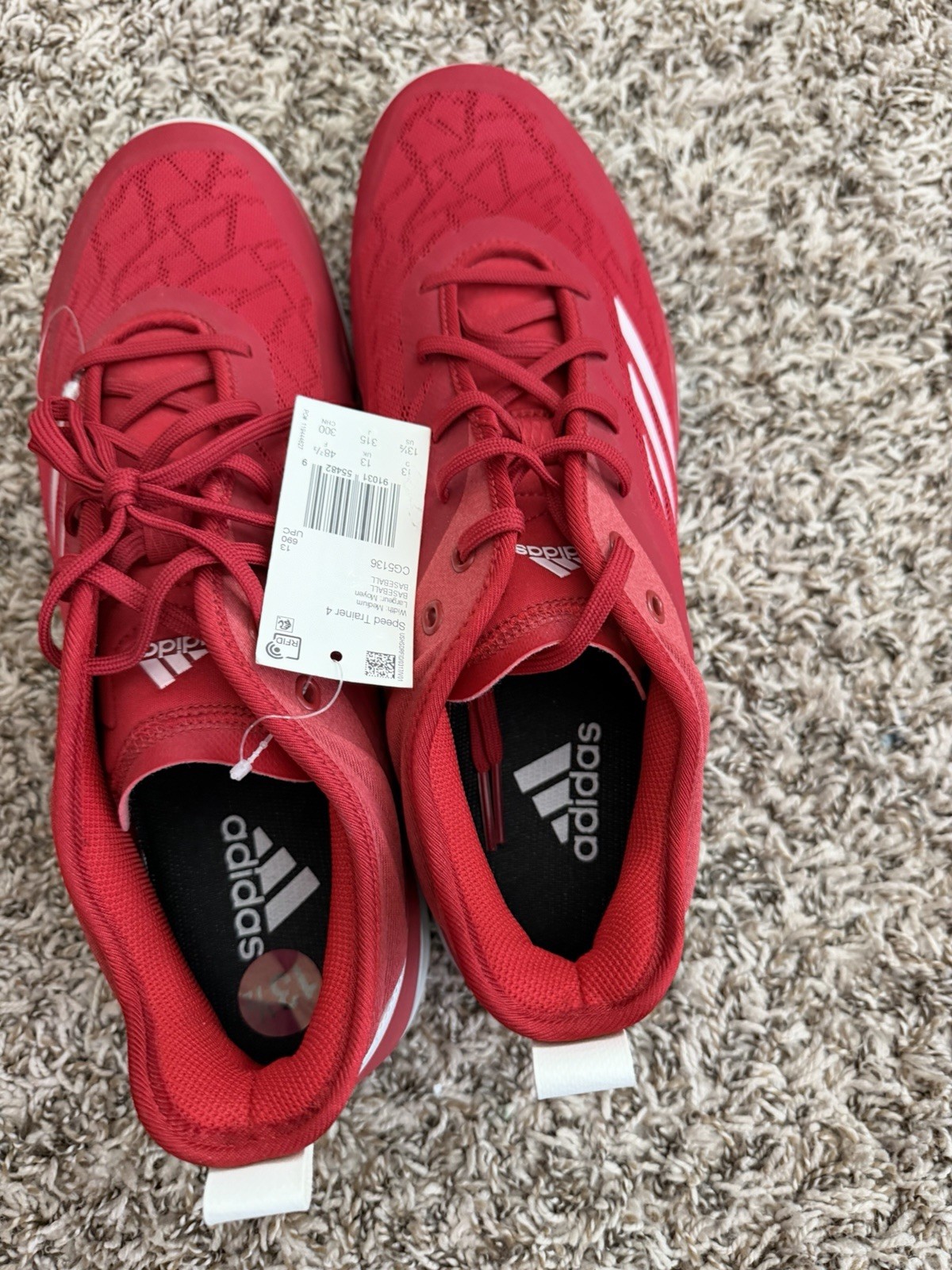Adidas Speed Trainer 4 CG5136 Baseball Sz.13.5 Running training 4d ultra