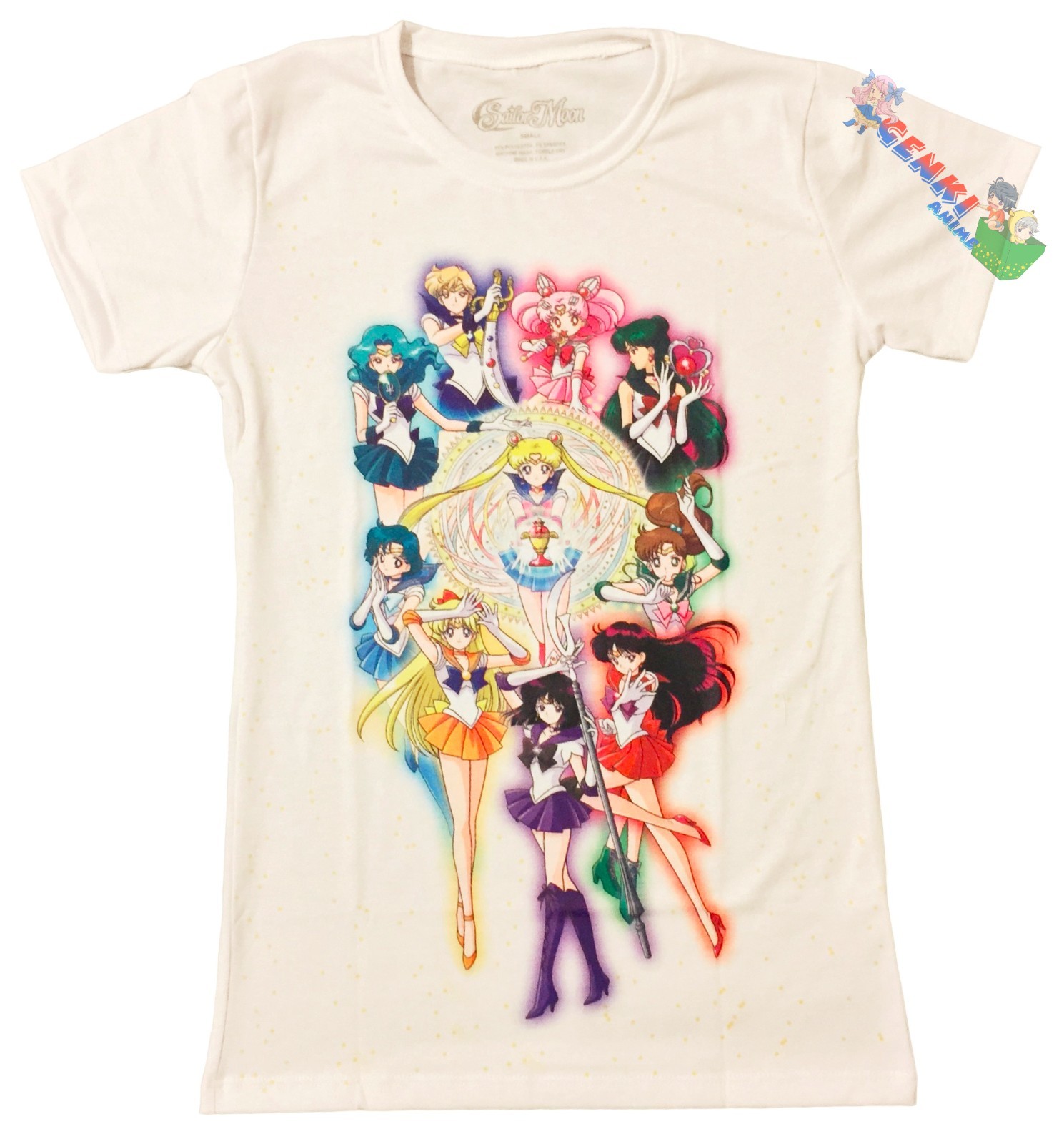 *Legit* Sailor Moon Senshi Soldiers Group Juniors Authentic Anime T-Shirt #59524