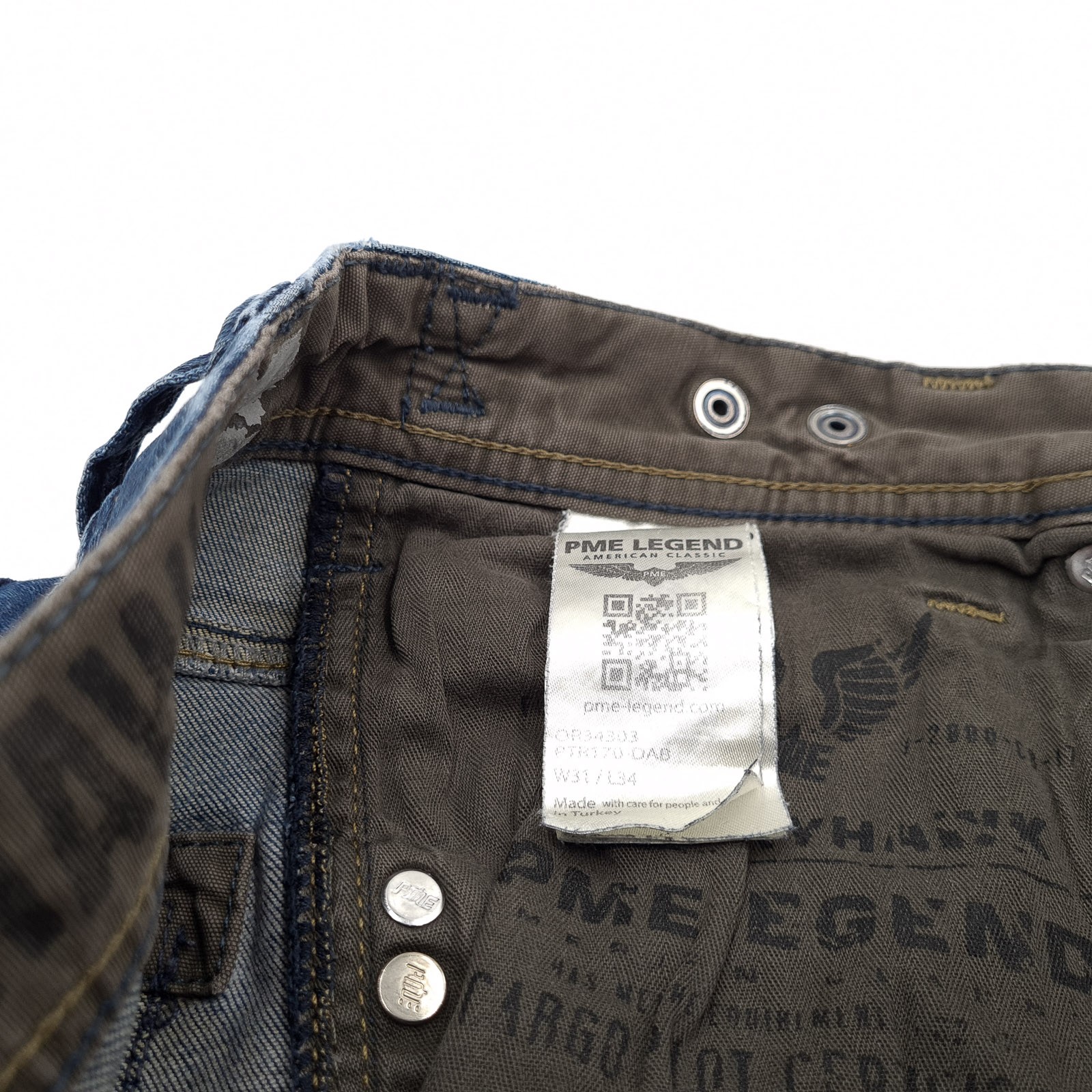 PME Legend Jeans Slim Men Stretch Skinny Of9 Size W31 L34