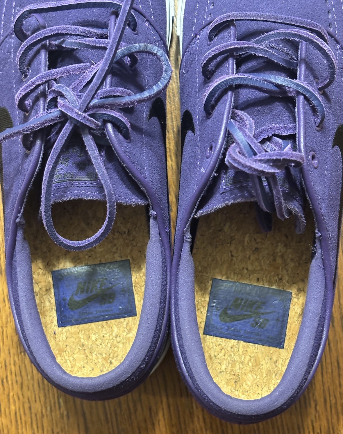 NIKE SB Zoom Janoski OG+ Skate Shoes Purple FD6757-500 Size 7