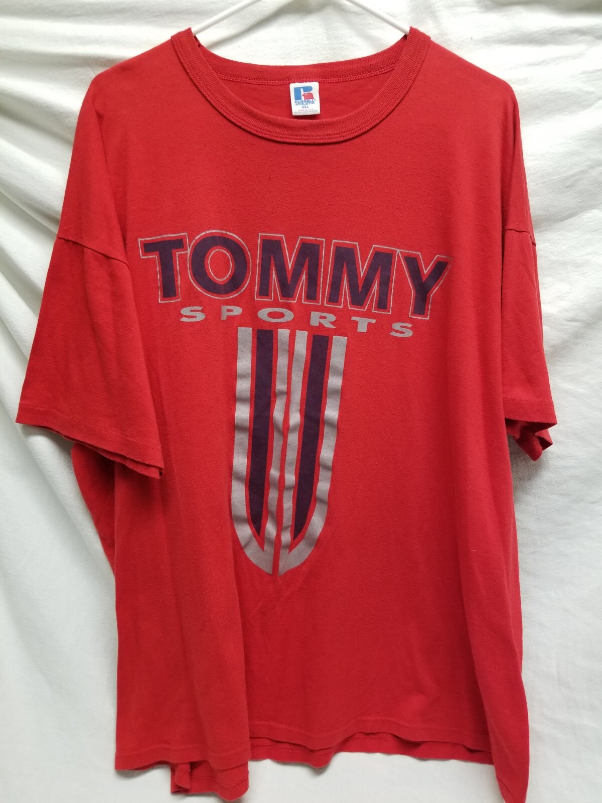Vintage Tommy Sports Russell Athletic Shirt Size XXL