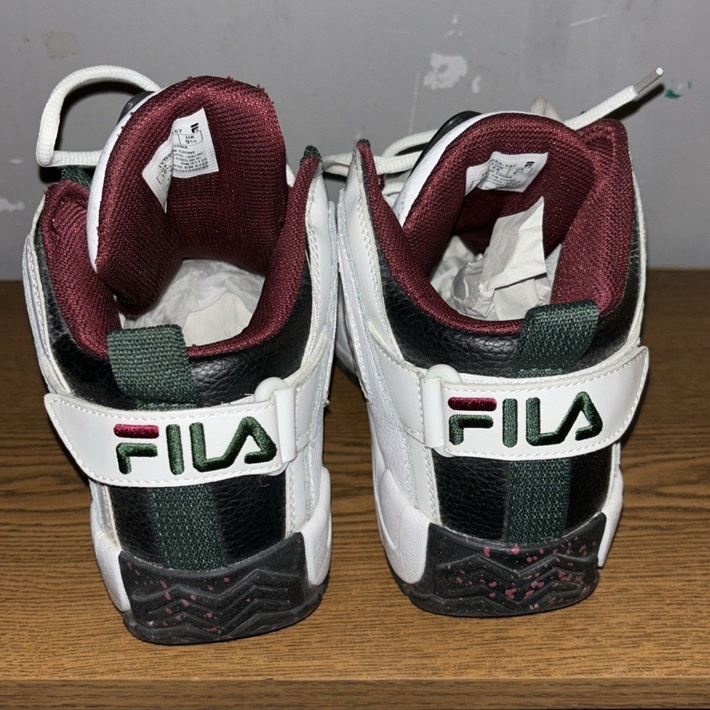 Fila 96 Grant Hill Men’s Size 10.5 White,green