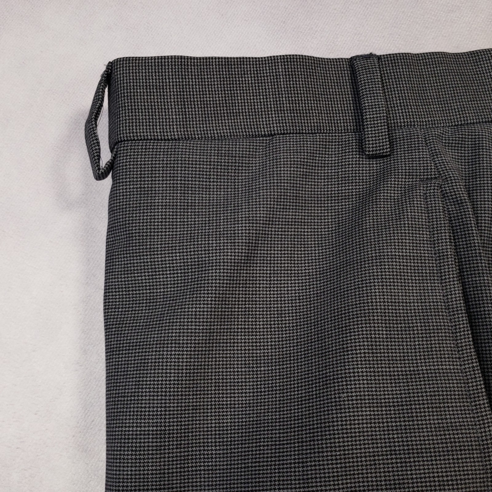 Brooks Brothers Trousers Mens 34 X 36 (act 34 X 29) Milano Slim Fit Houndstooth