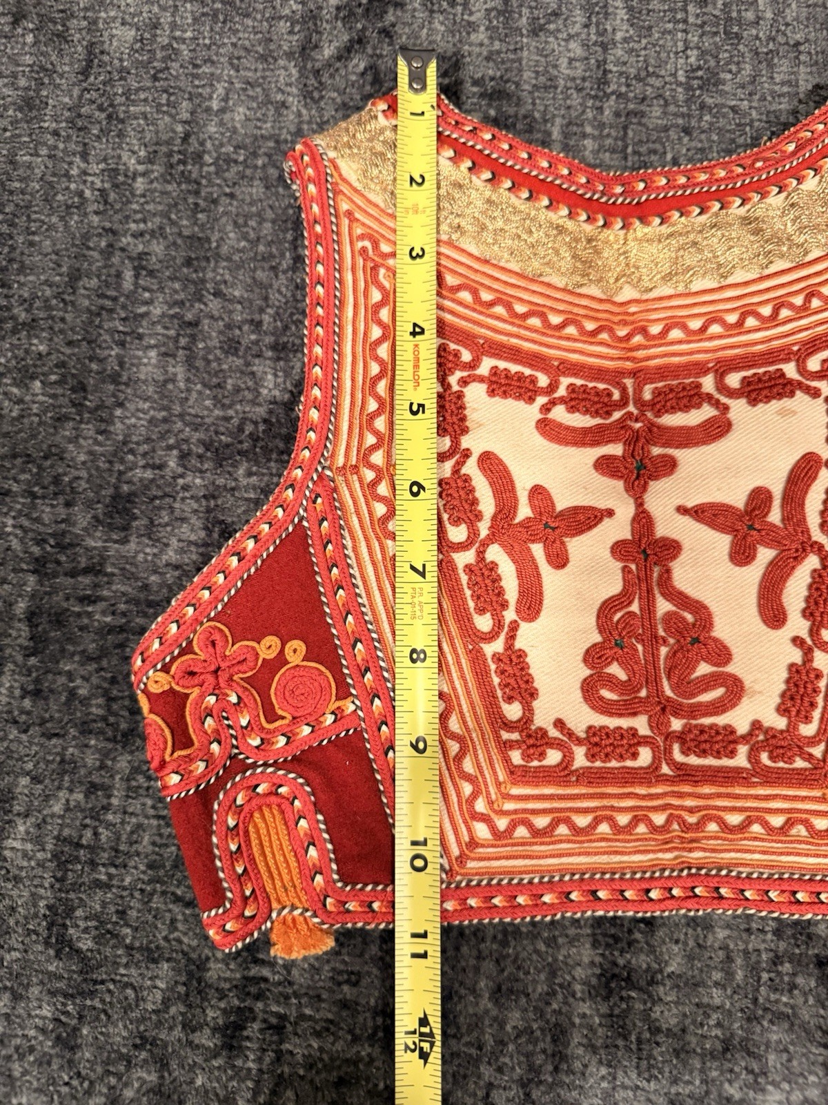 Antique Albanian Traditional Vest Xhamadan/Jelek