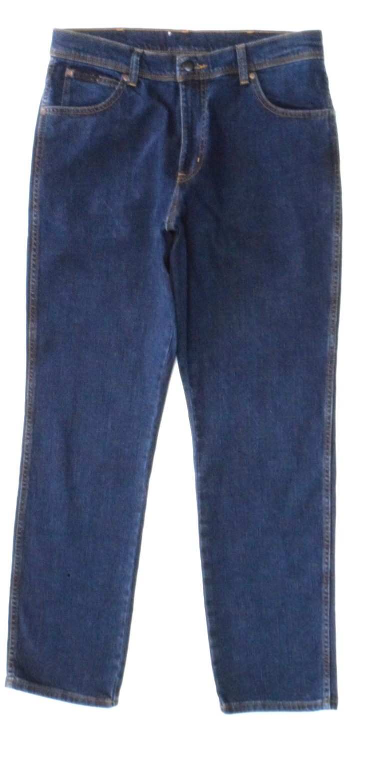 Wrangler jeans mens Texas straight fit ‘Dark Stonewash’ FACTORY SECOND WA46