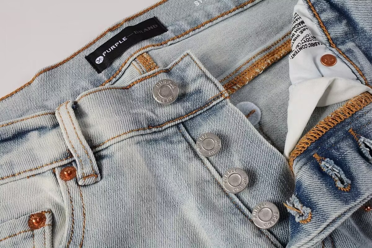 2026 Purple brand Men’s personalized fashion Leisure jeans