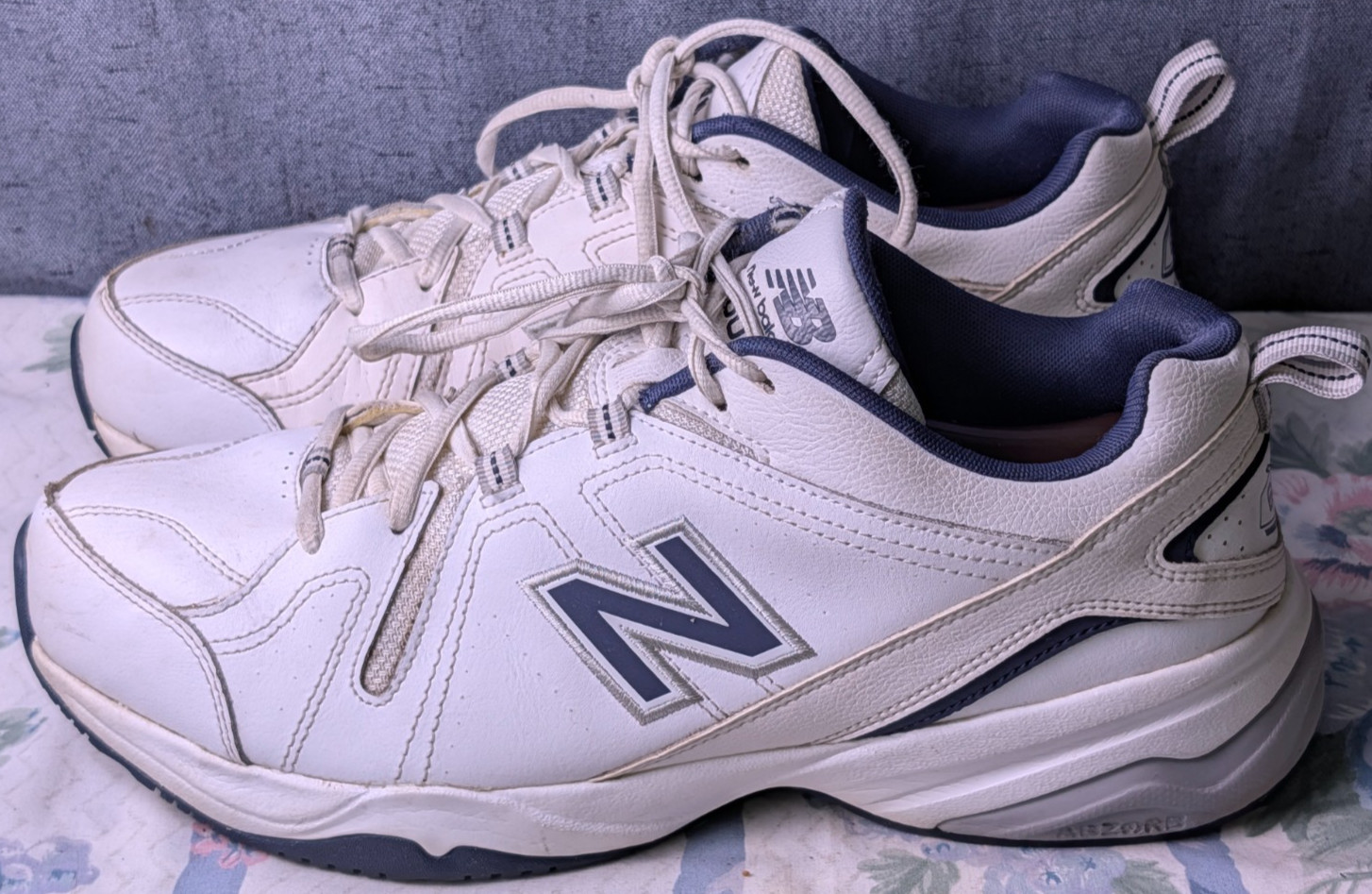 New Balance 608v4 Men’s 12.5 Training Shoes White Walking Shoes Sneakers Lace Up