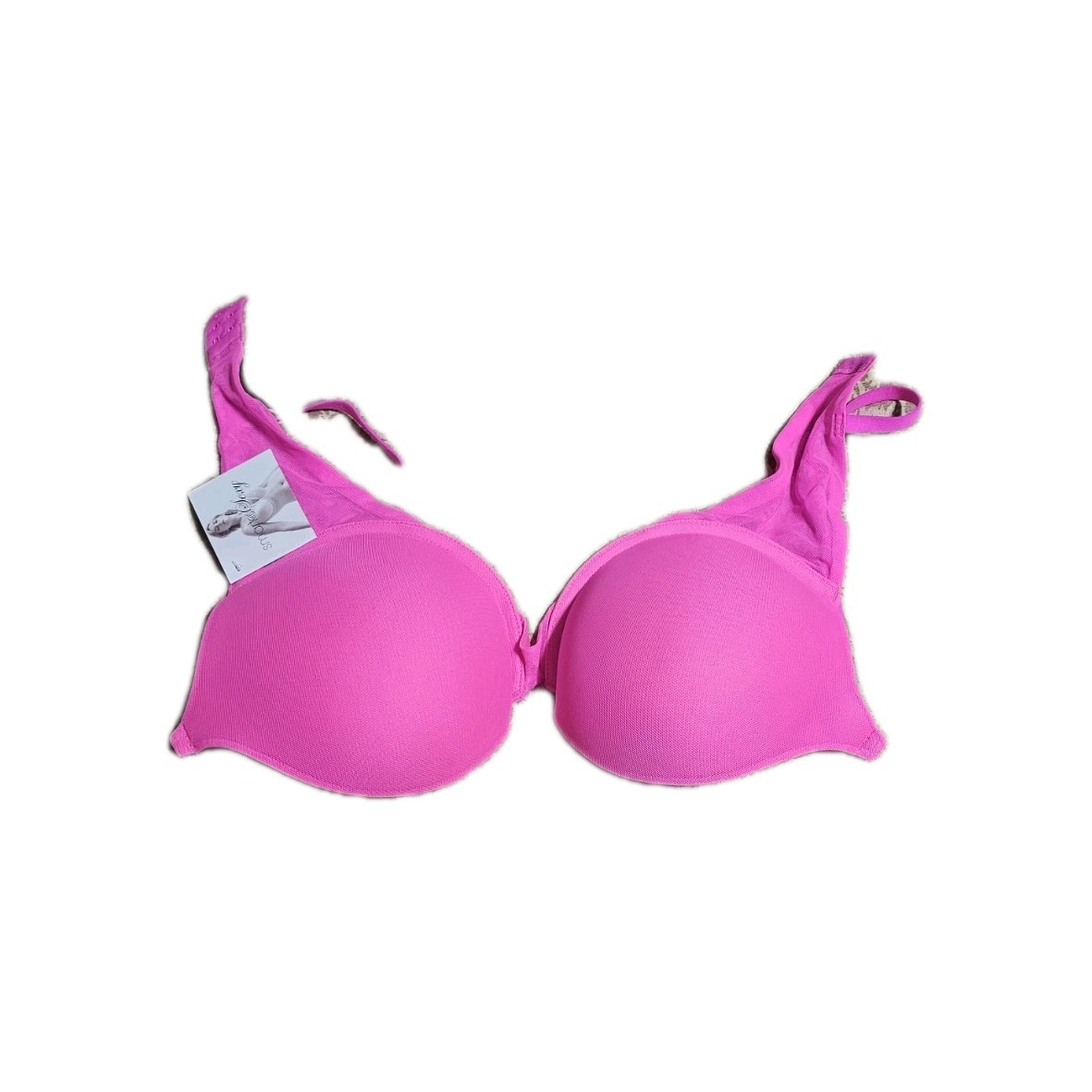 Smart&Sexy Women’s bra Pushup Underwire Color Pink Size 34C. 002