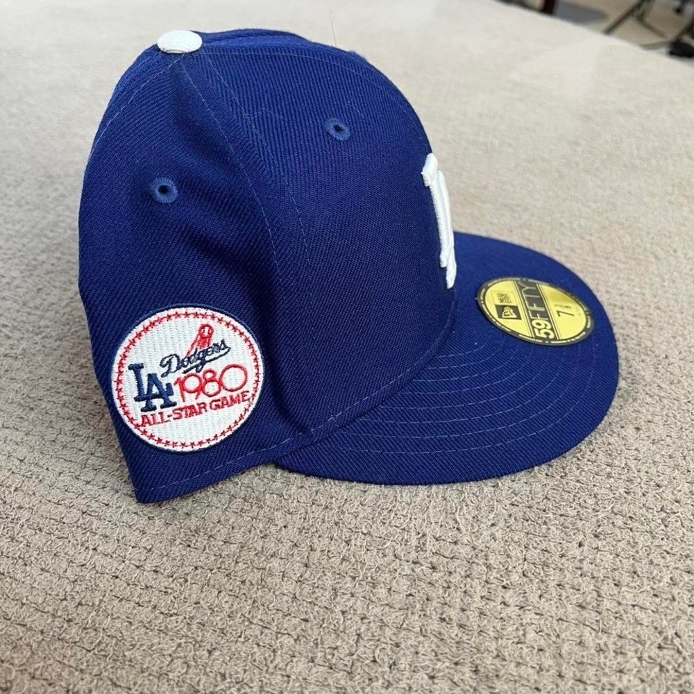 New Era Los Angeles Dodgers Fitted Hat 7 3/8