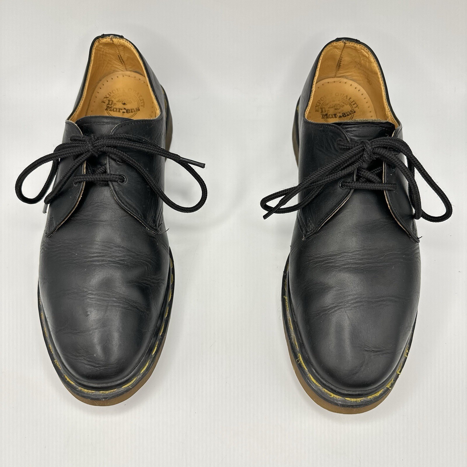 Vintage early 1990s Doc Martens 1461 shoes Made in England Men 12 UK 12.5- 13 US