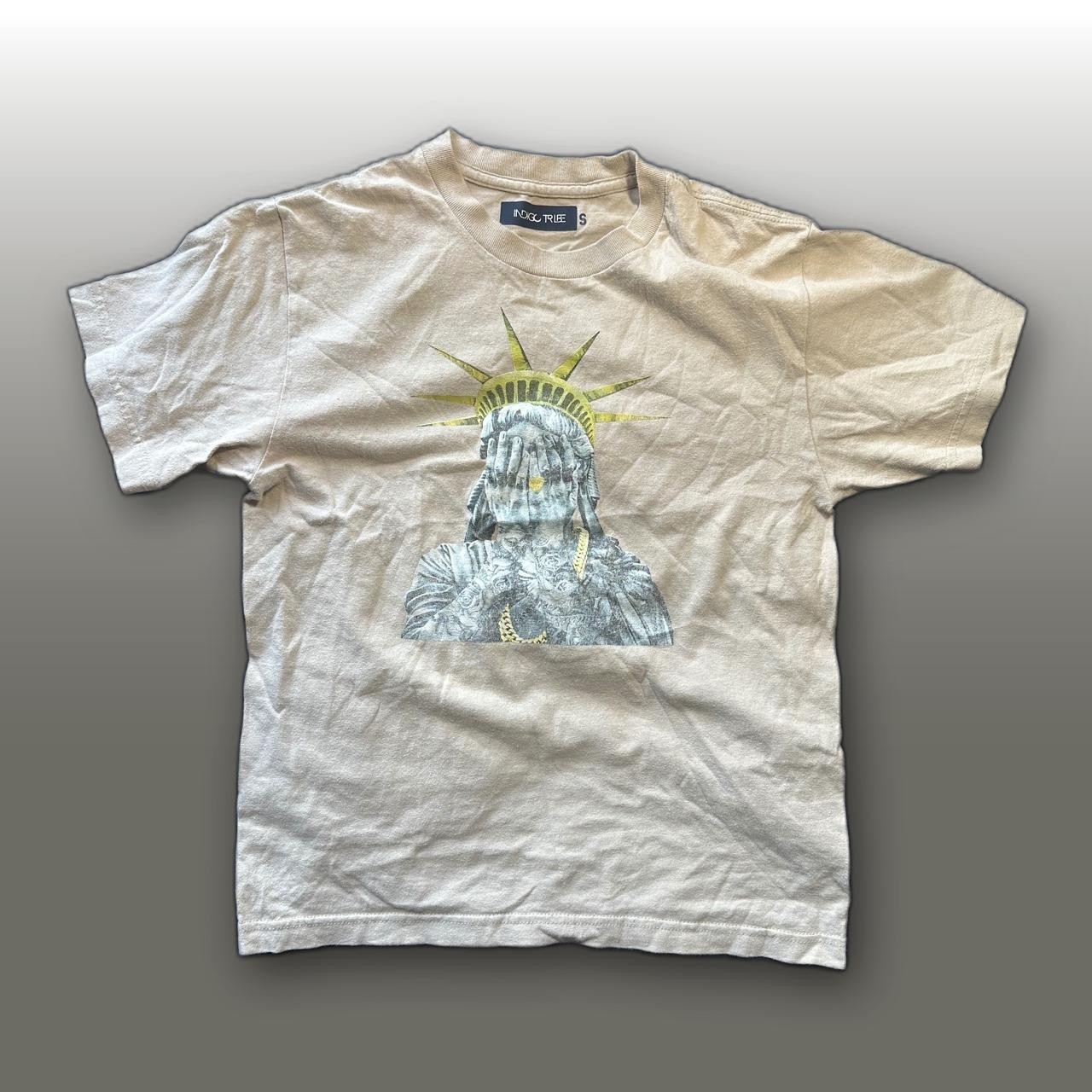 Indigo Tribe “Behind The Riches” Graphic Tee | Size S