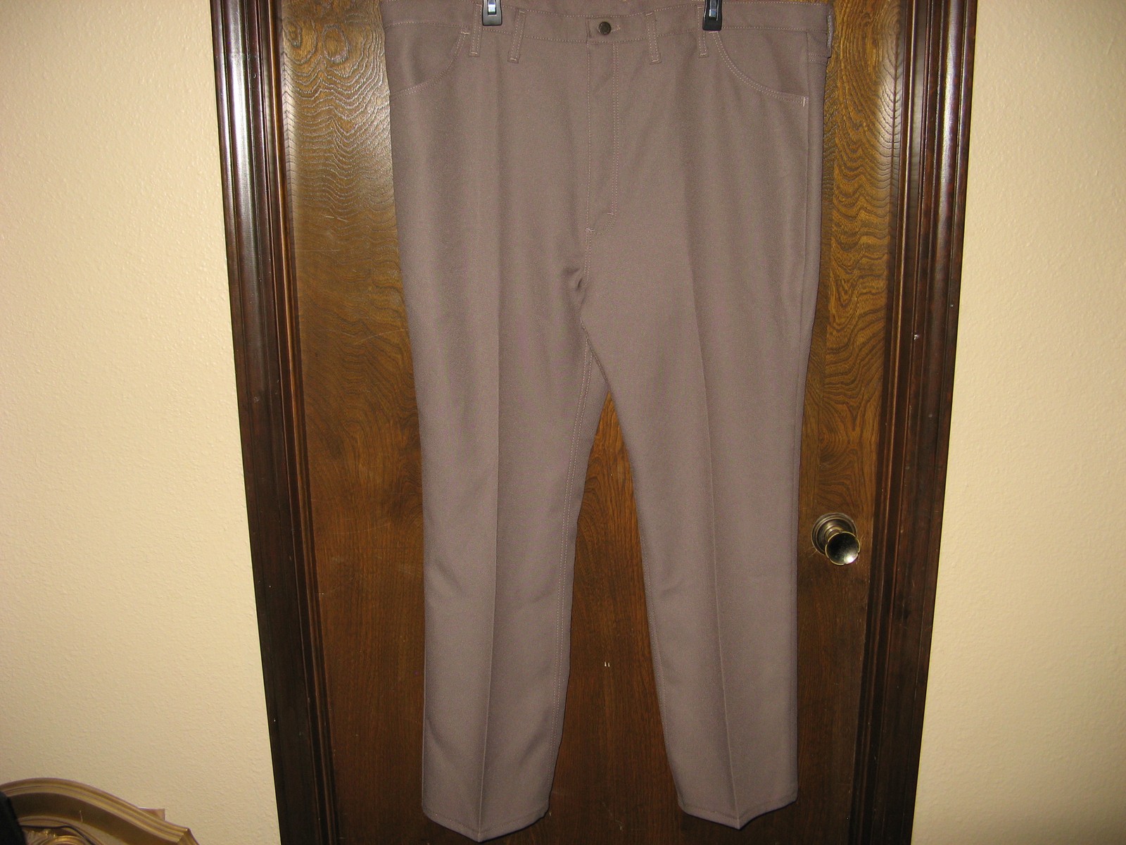 Wrangler Mens Birch Polyester Wrancher Pants Boot Jeans 82BH Size 46×30 NWT NEW