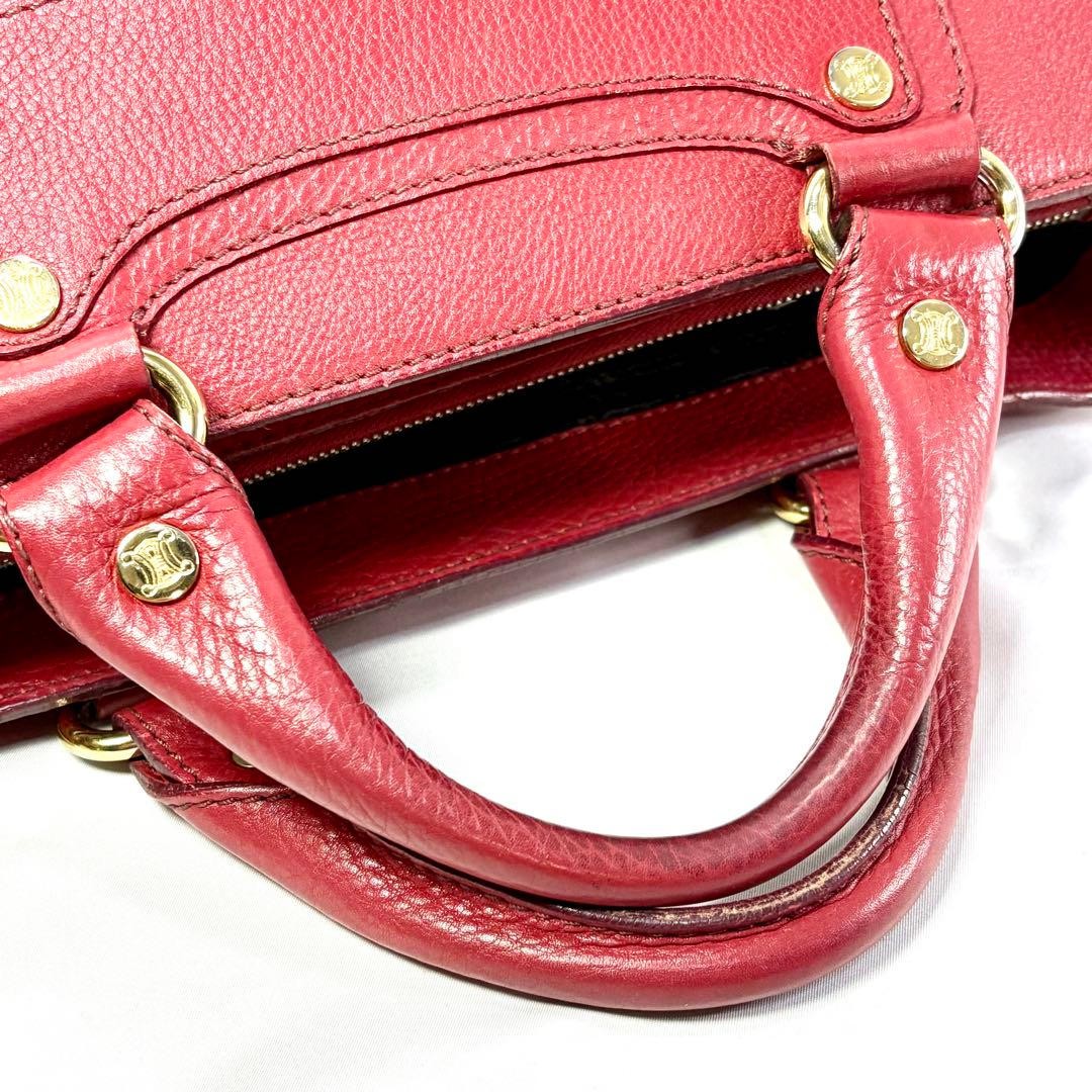 [Rare & Highly Sought-After] CELINE Genuine Leather Handbag (Boogie Bag)
