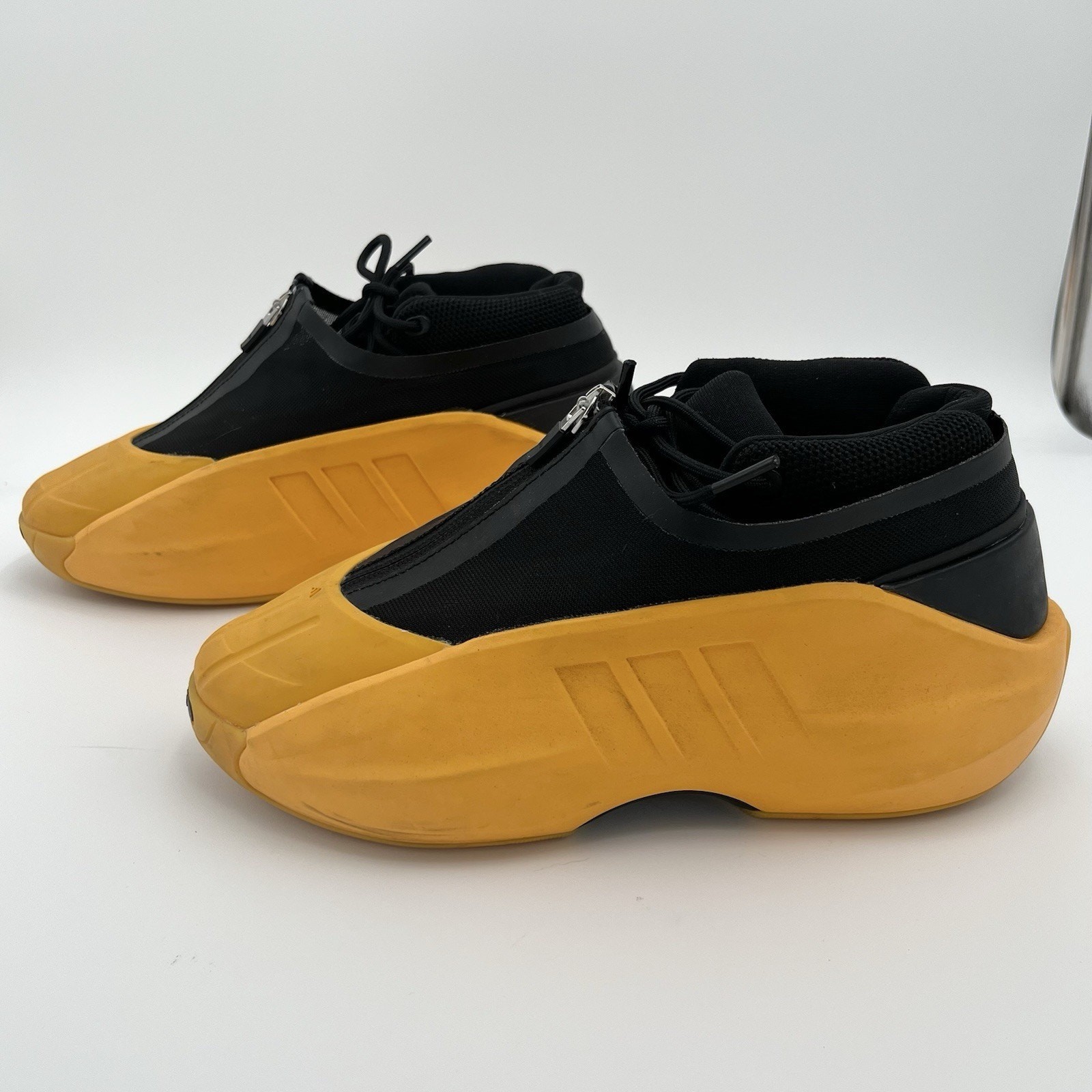 ADIDAS Crazy IIInfinity Lakers Crew Yellow Black IG6157 Sneakers US Mens 7.5 GUC