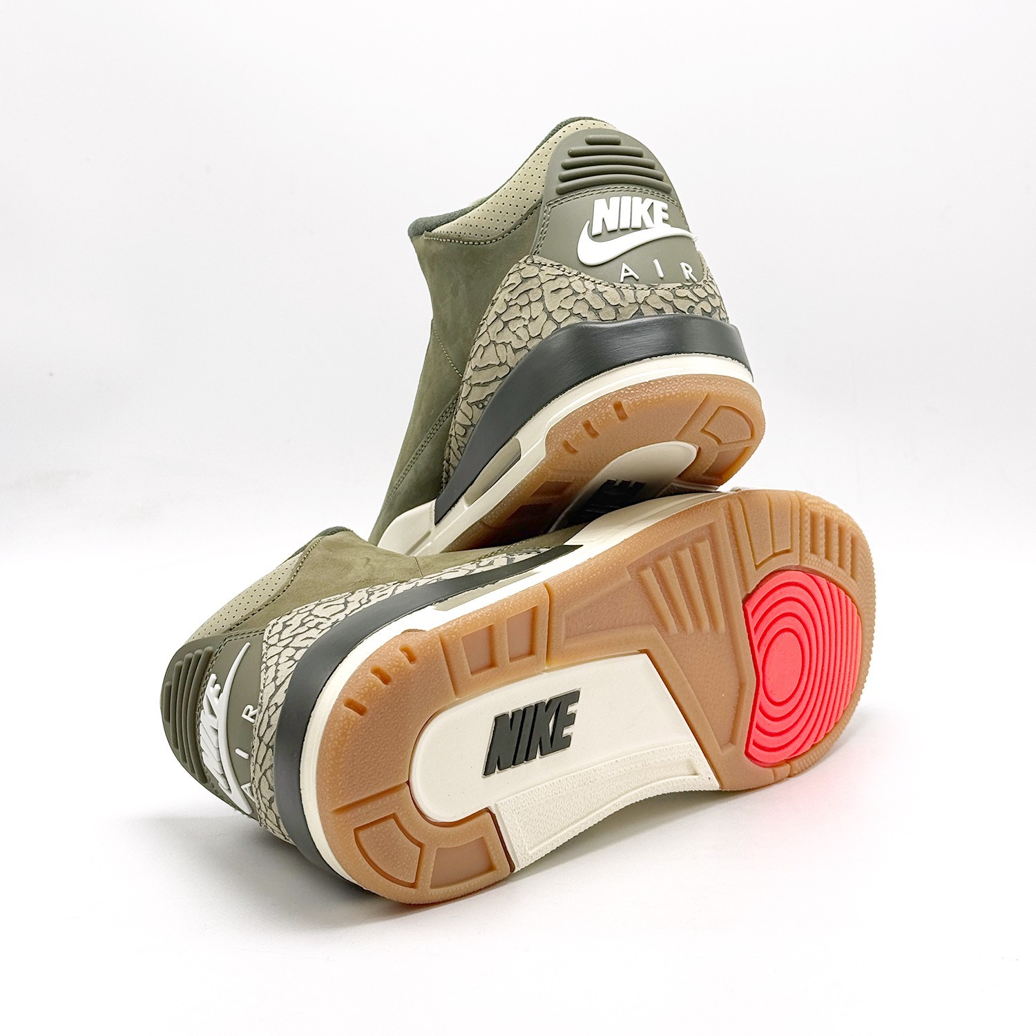 *NEW* Men NIKE Air Jordan 3 Retro MEDIUM OLIVE / SEQUOIA (DN3707 202) 👍