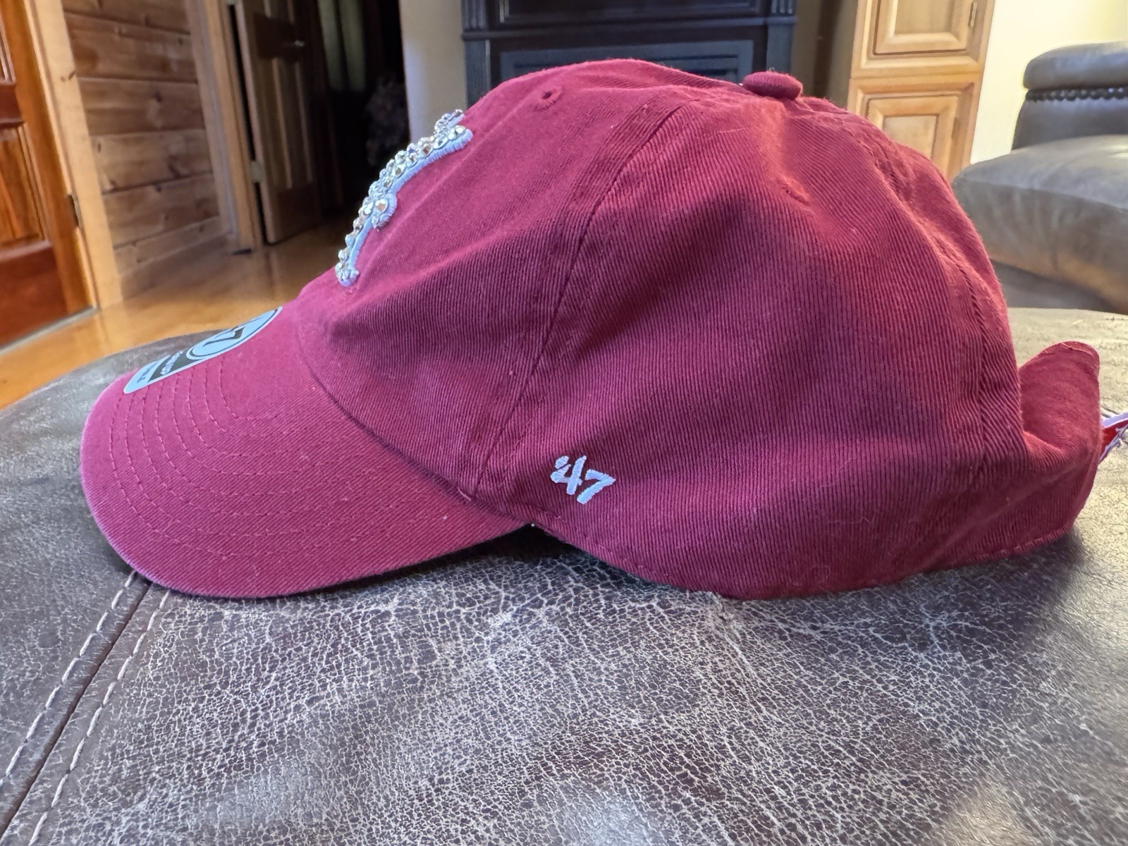 ALABAMA CRIMSON TIDE SPARKLE Bling ADJUSTABLE Womens 47 Brand NWT