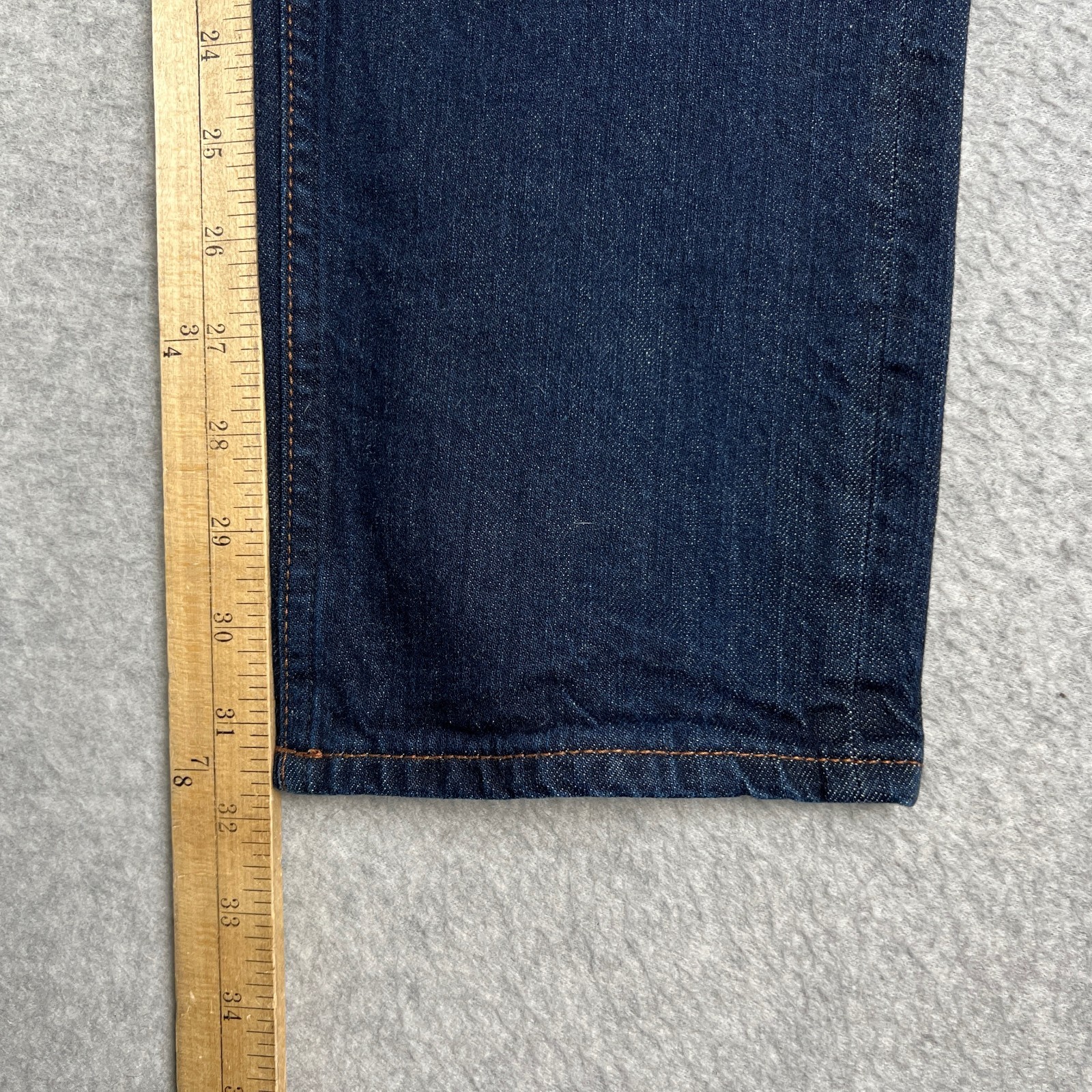 Unbranded UB222 Tapered Selvedge 11oz Jeans Stretch Denim 32×32 Mens Blue