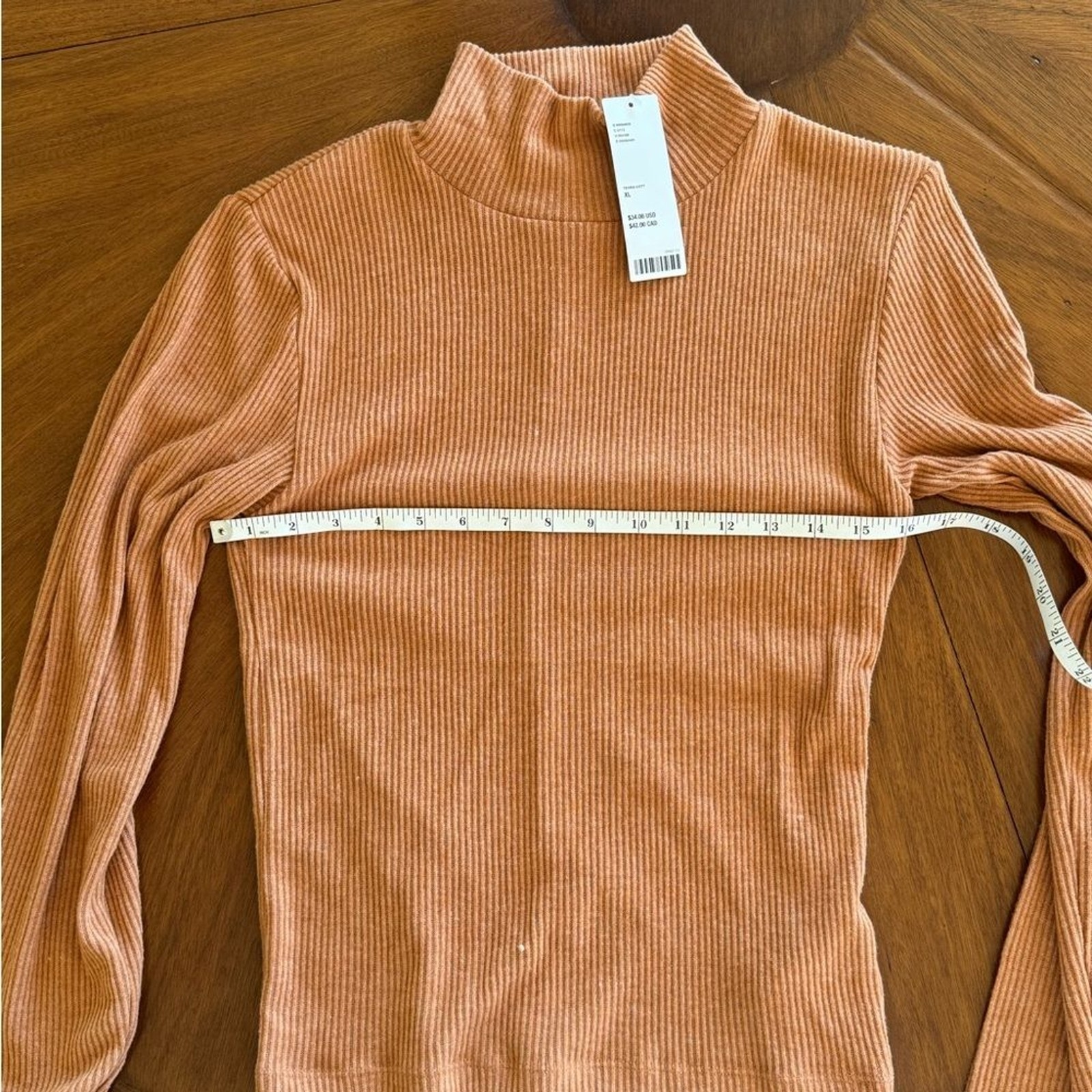 NWT Urban Outiftters UO Brooklyn Turtleneck Top Sweater XL