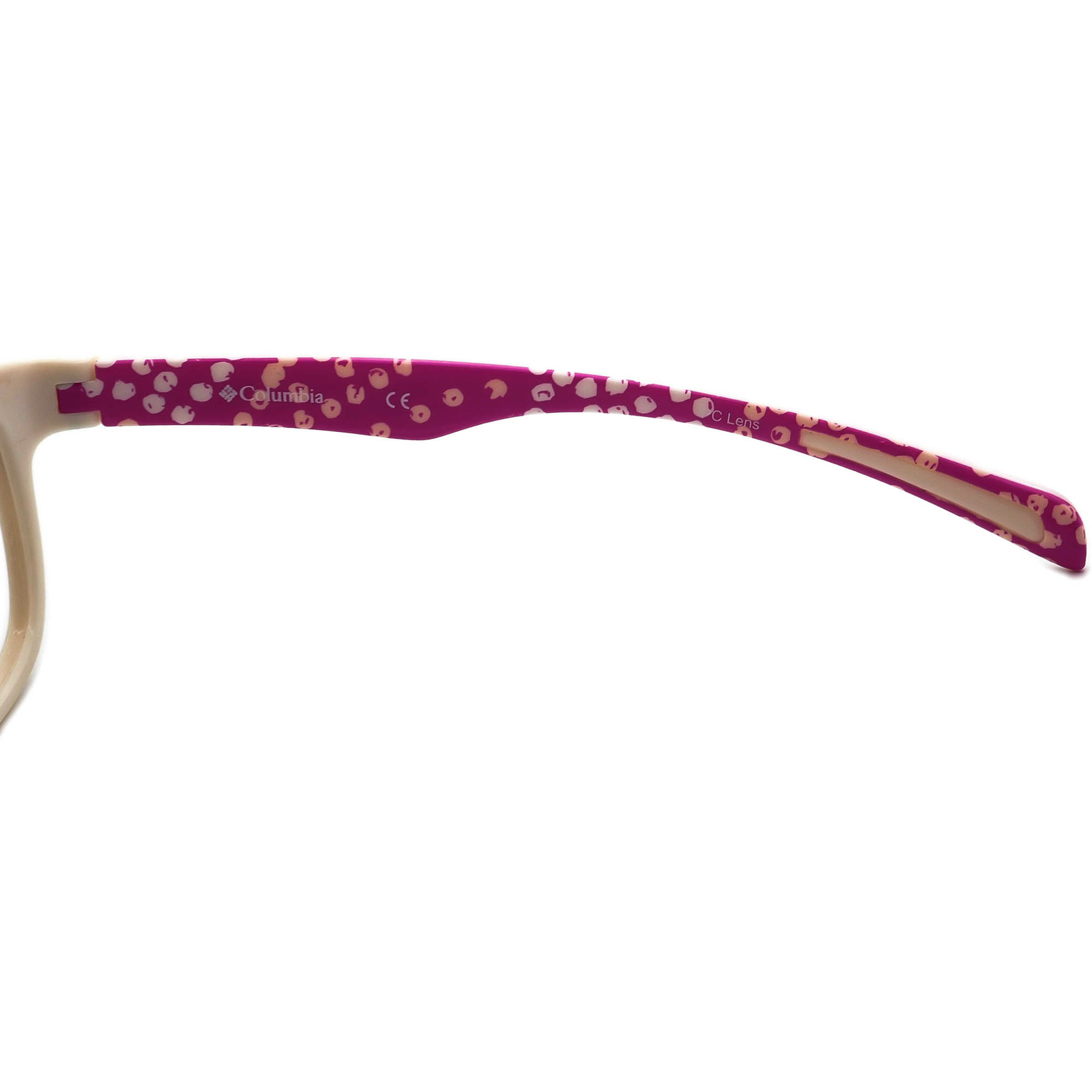 Columbia Sunglasses Frame Only Sawyer 200 C06 White/Pink Wrap 50 mm
