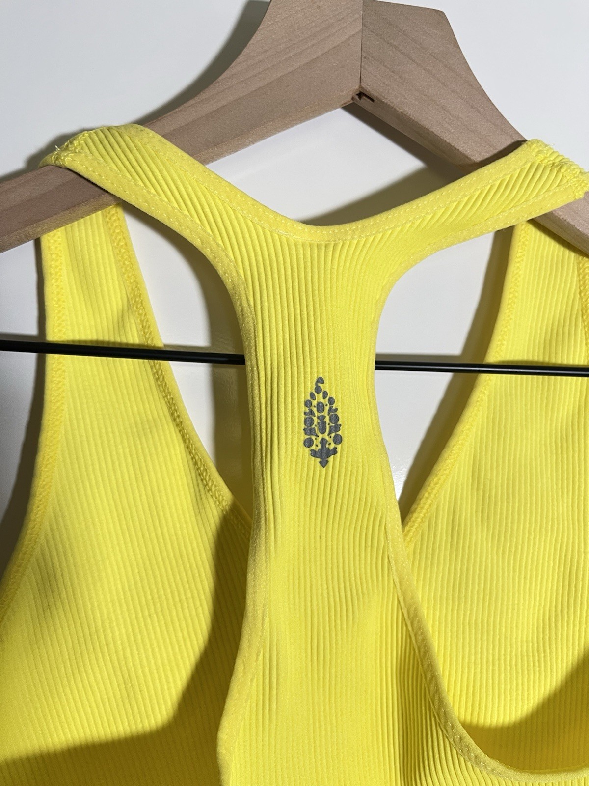 Free People Women’s FP Movement Free Throw Crop Top in Lemon Verbena
