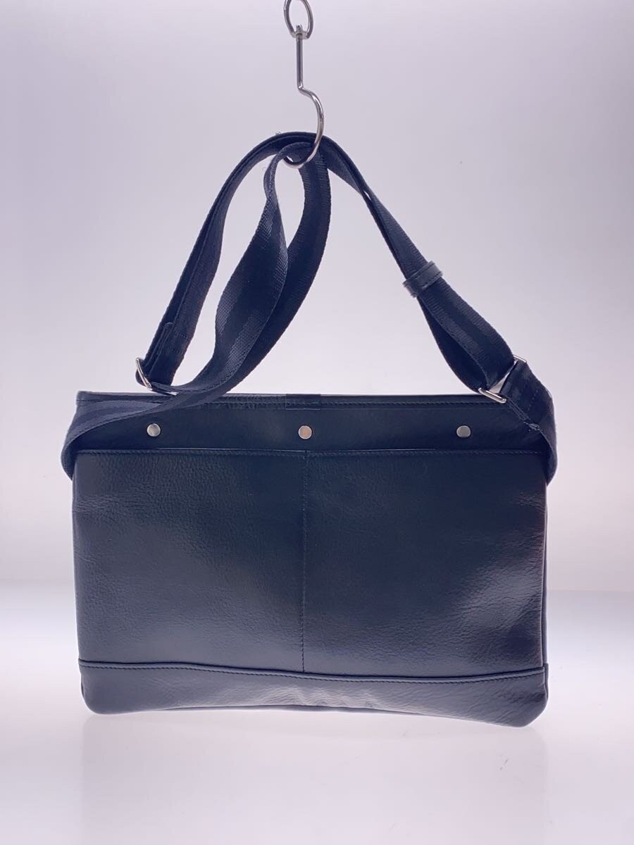 PORTER Shoulder Bag Leather Black