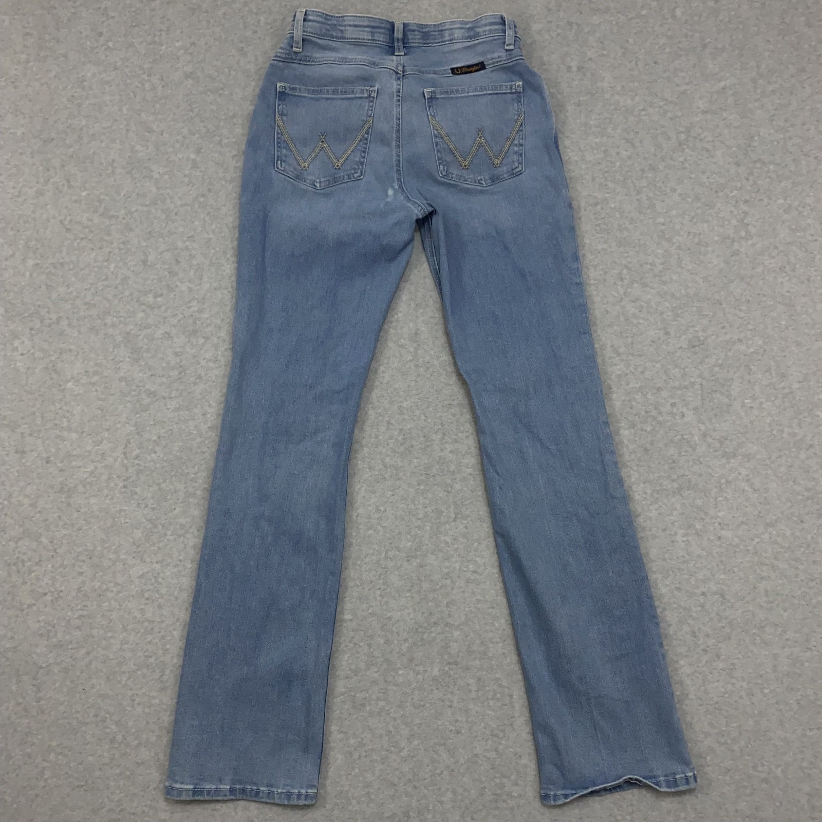 Wrangler Willow Ultimate Riding Women’s 29×34 Bootcut Stretch Denim Blue Jeans