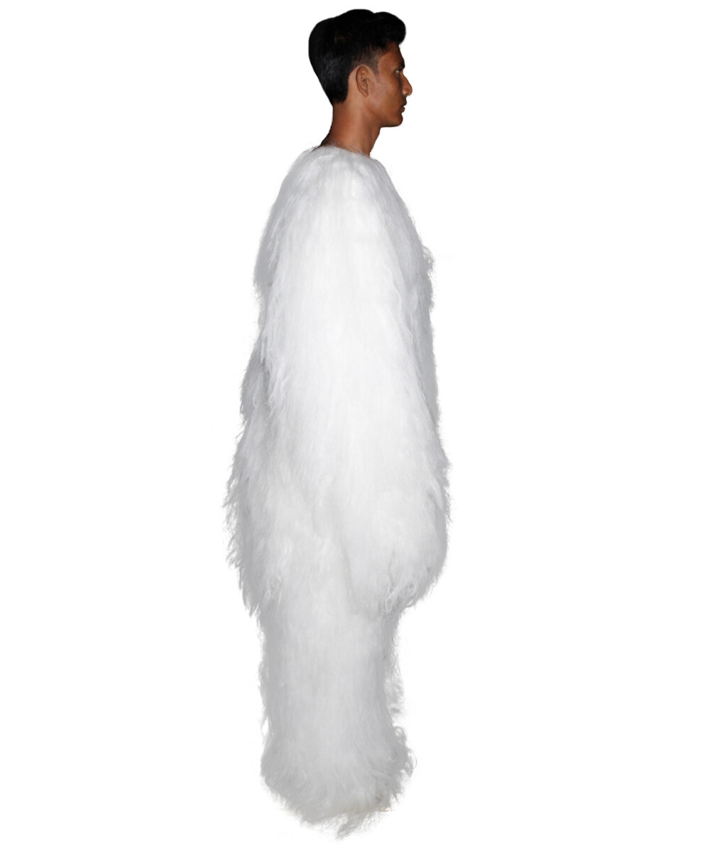 Unisex Hairy Warrior Mountain Bigfoot Yeti Costume | Ape Military Leader HC-1579