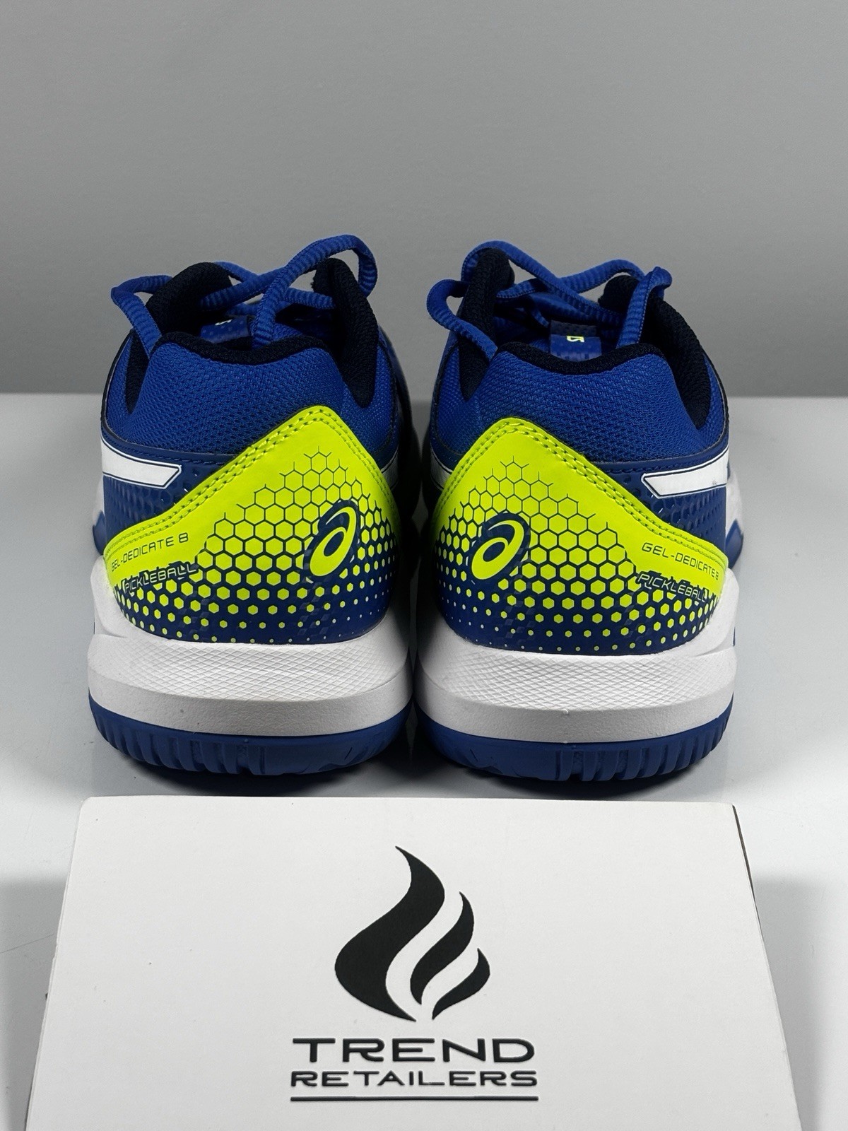 Asics Gel Dedicate 8 Pickleball Tennis Shoes Illusion Blue Size 10 1041A409-400