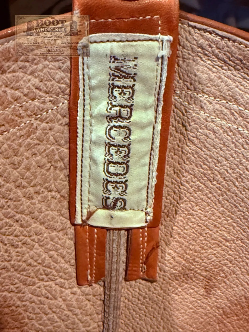 Mercedes Boot Co. Ft Worth HANDMADE CUSTOM Elephant Print 1989 13-D 1375-21013