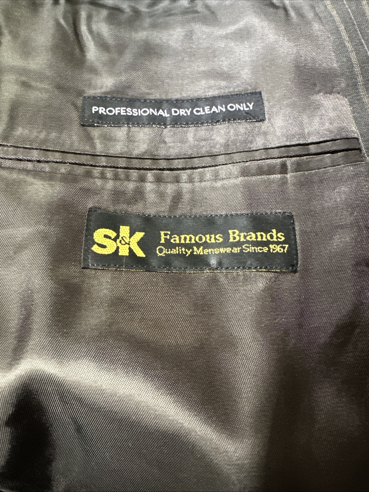 Men’s 100% Worsted Wool