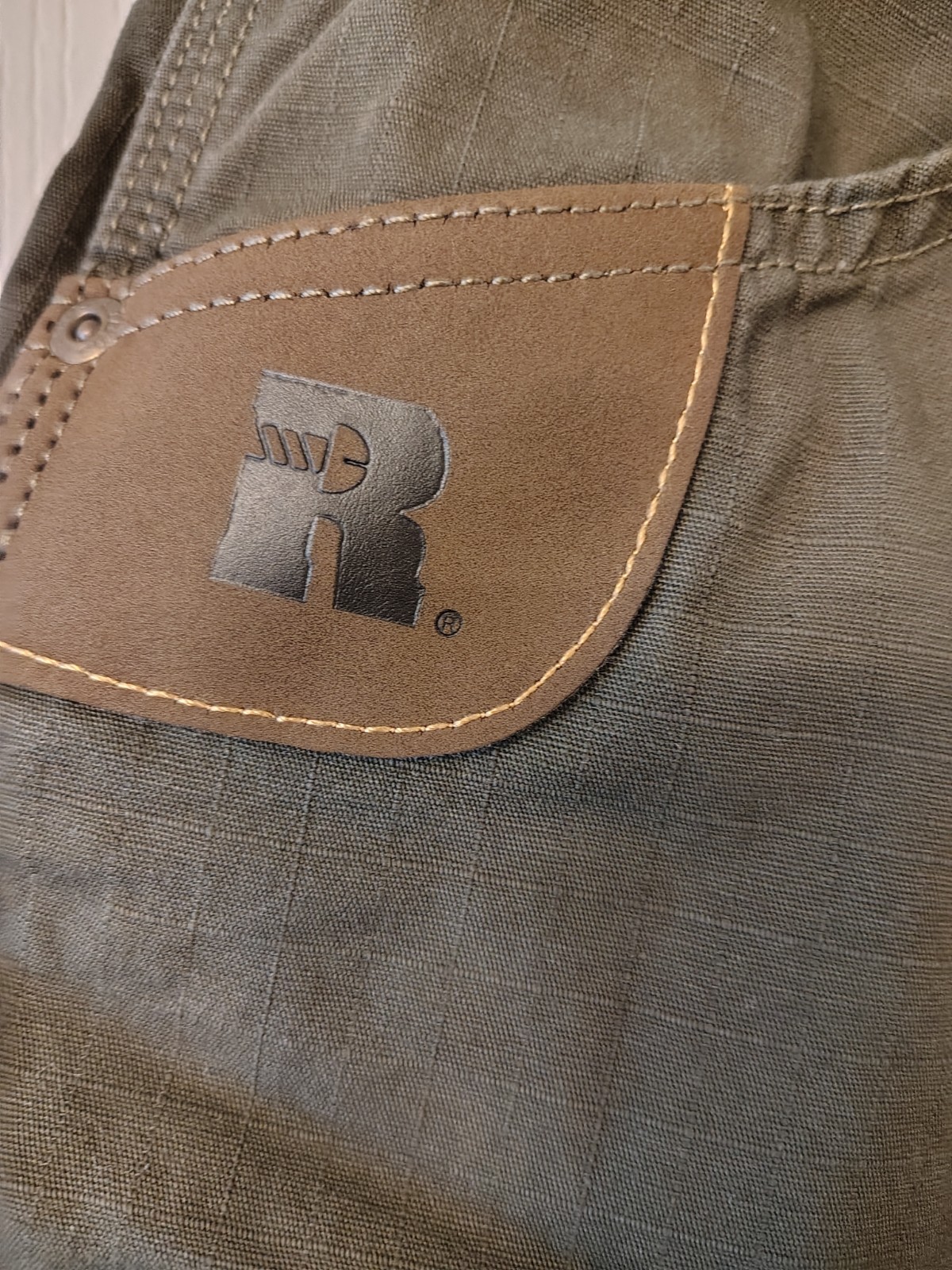 Wrangler Men’s Green Carpenter Shorts Cotton Canvas Carpenter Pockets