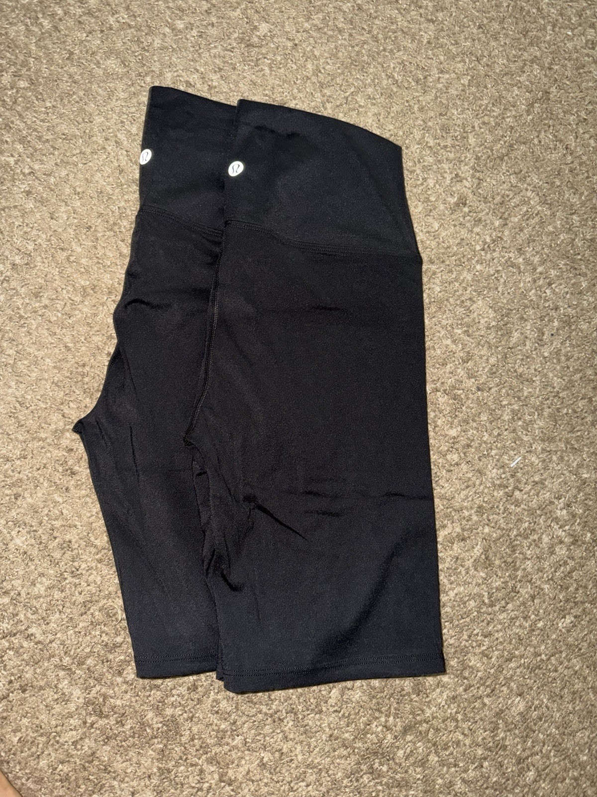 Lululemon 4 Piece Set Flow Y Bras Align High Rise Biker Shorts Black NWT S: 4/6