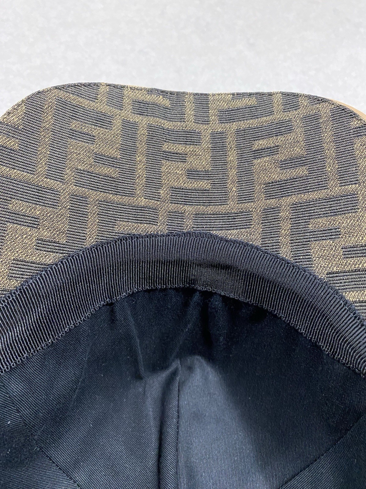 Fendi FF Jacquard Baseball Cap! Original Receipt!