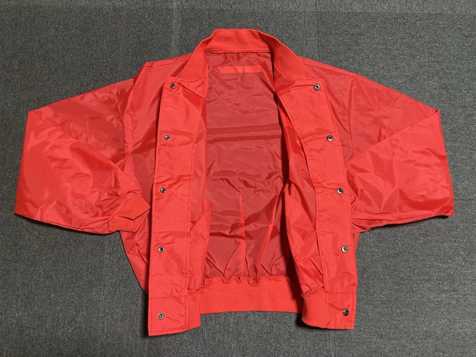 McLaren GT Lark Novelty Nylon Jacket One Size Red Made In China Vintage 90’s