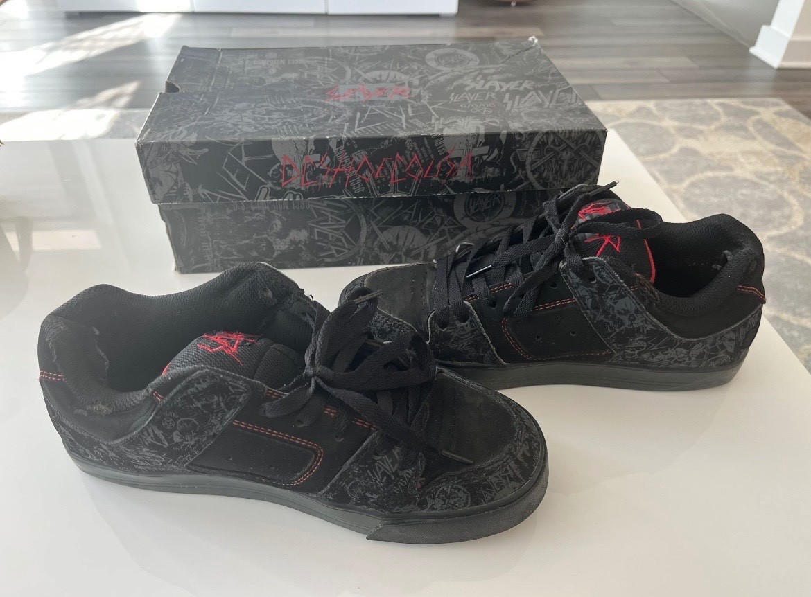 Slayer DC Shoes Slayer Pure US Mens Size 8.5 In The Box