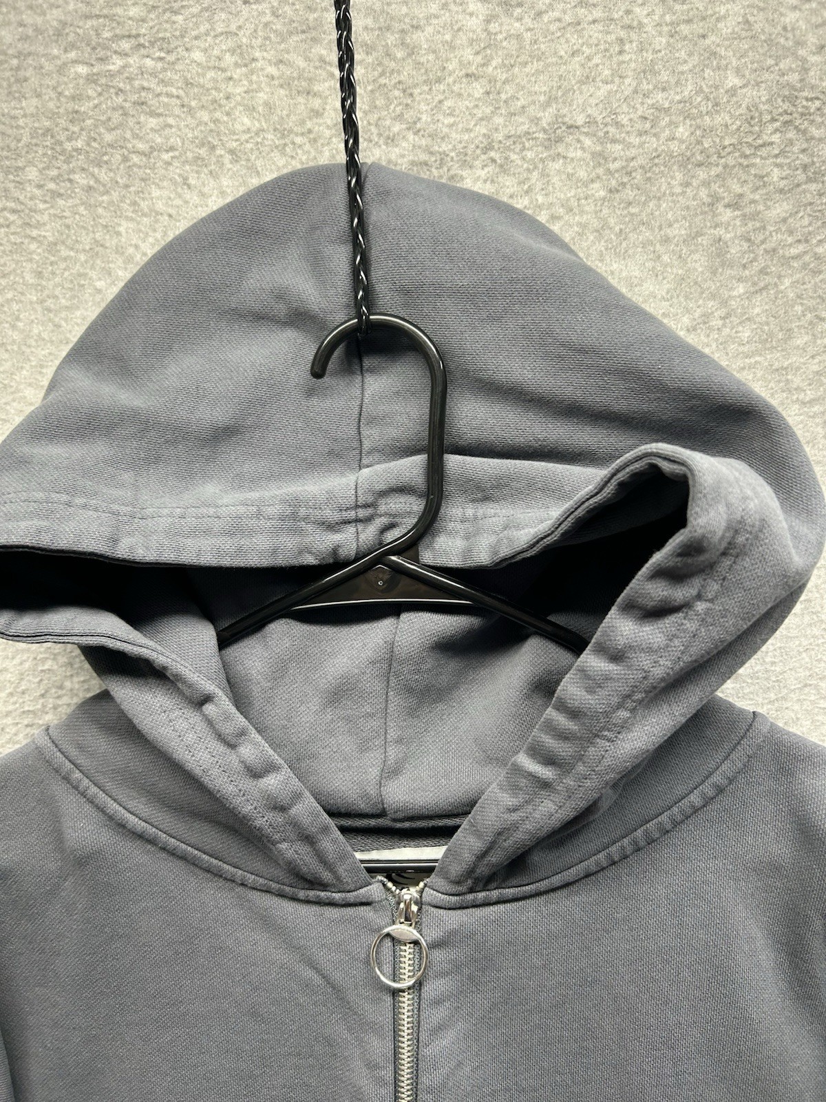 Scuffers Hoodie Mens 2XL Gray Full Zip Everyday Urban Aesthetics Streetwear Logo