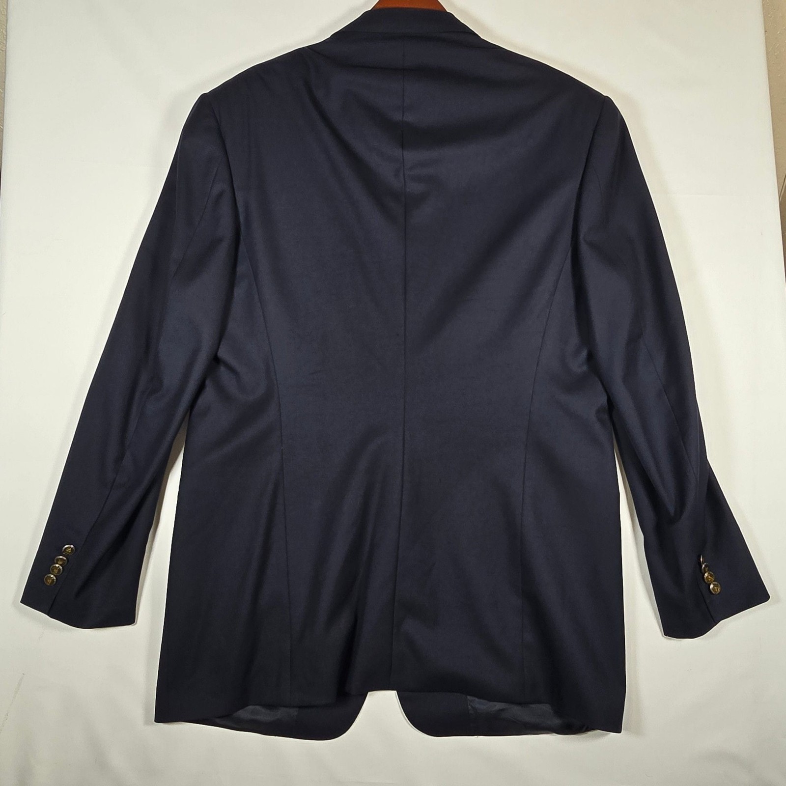 Corneliani Vogue Navy Blue Blazer Super 100’s Extra Fine Virgin Wool