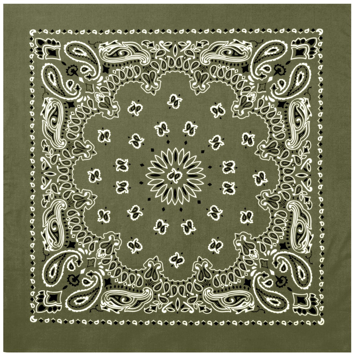 Rothco Trainmen Paisley Bandana – Extra-Large – 27” X 27″ | 4349 | Biker
