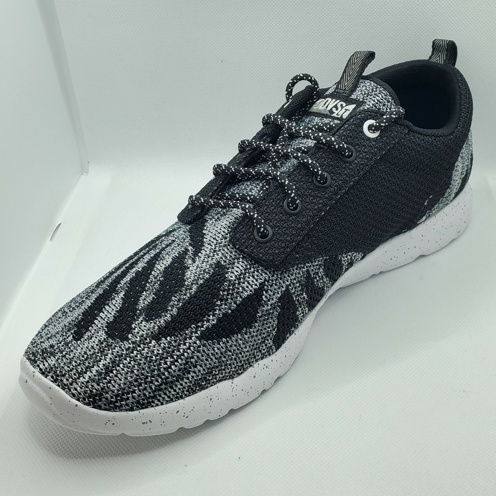 DVS Premier 2.0+ Mens Shoes DVF0000290020 – Black/White/Knit Sz 8 S50